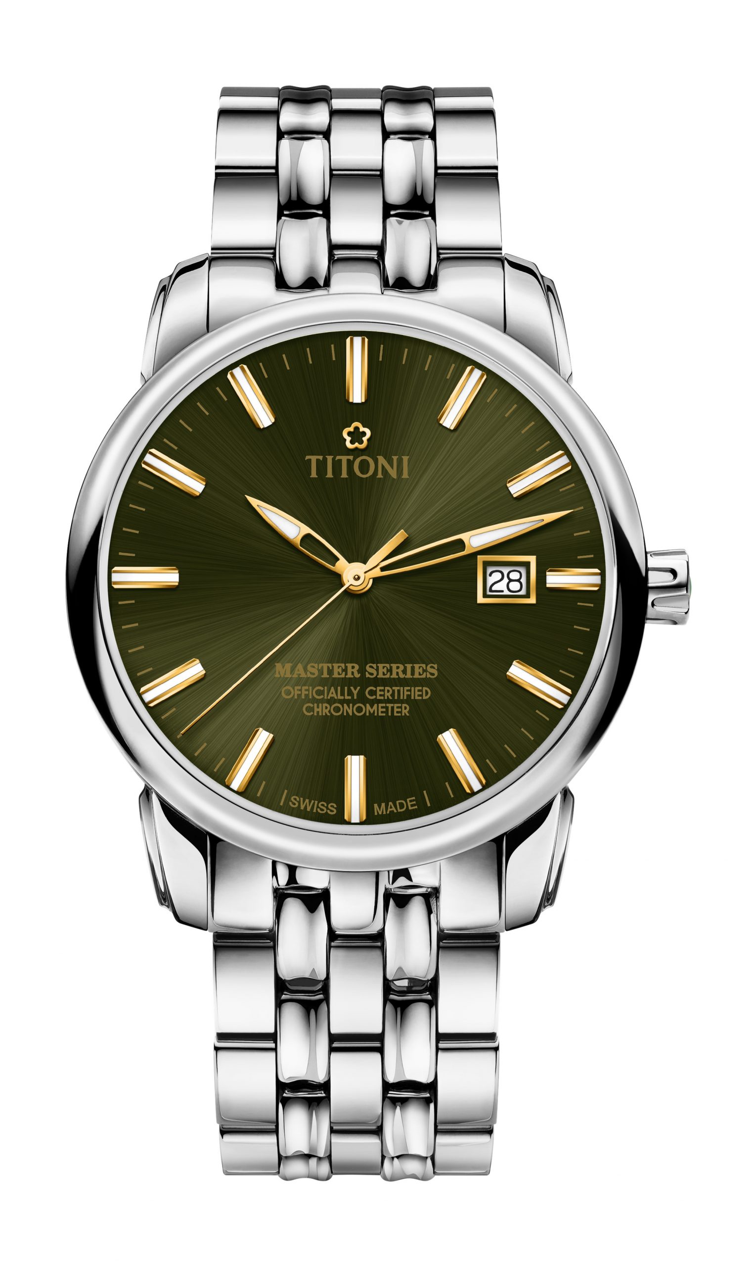 Titoni Master Series luxury timepiece - detailed view
