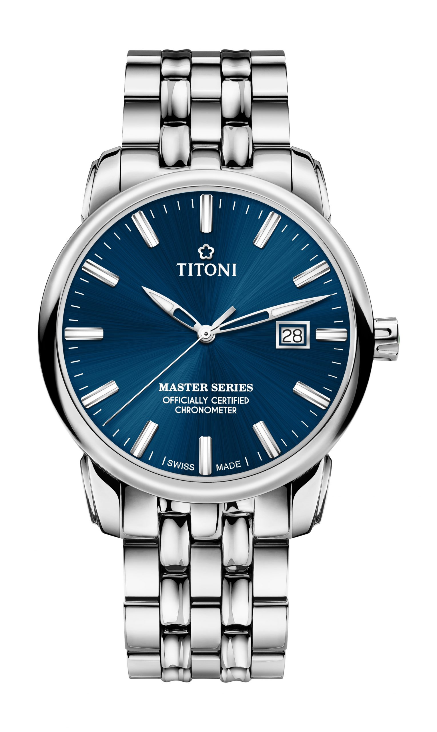 Titoni Master Series luxury timepiece - detailed view