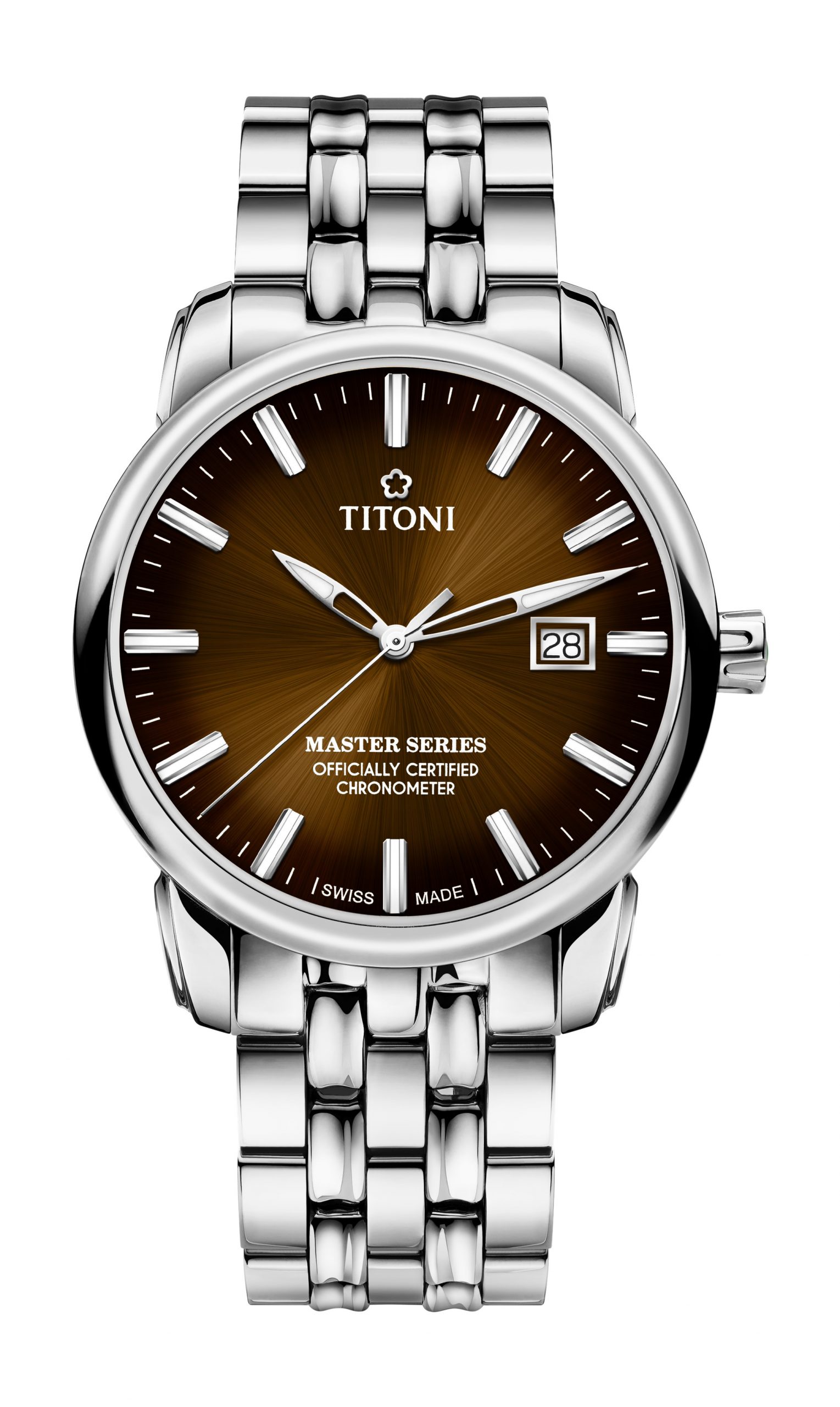 Titoni Master Series luxury timepiece - detailed view