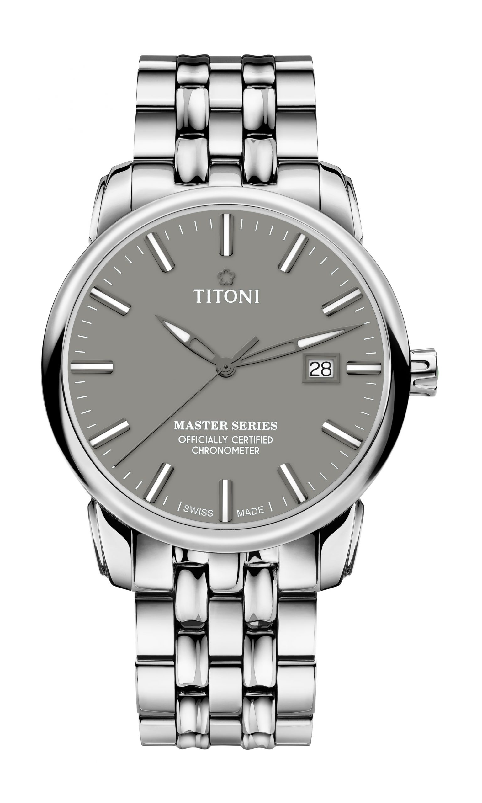 Titoni Master Series luxury timepiece - detailed view
