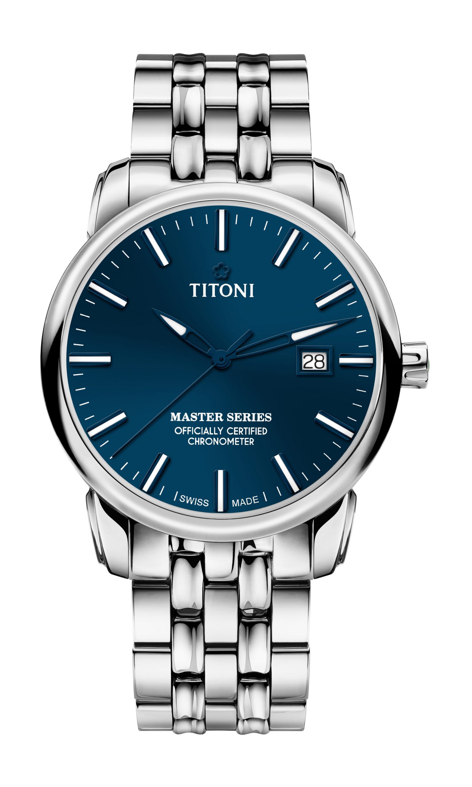 Titoni Master Series luxury timepiece - detailed view