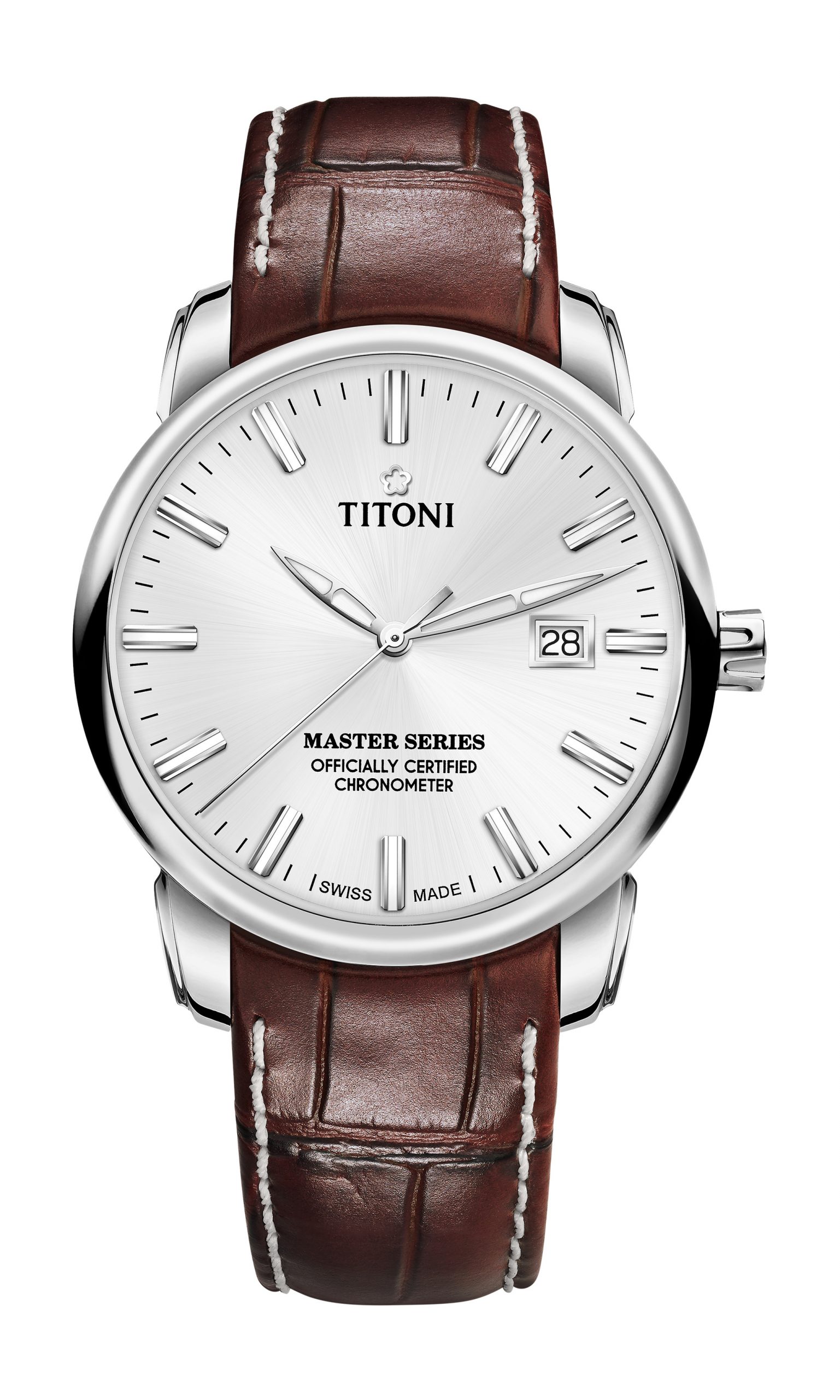 Titoni Master Series luxury timepiece - detailed view