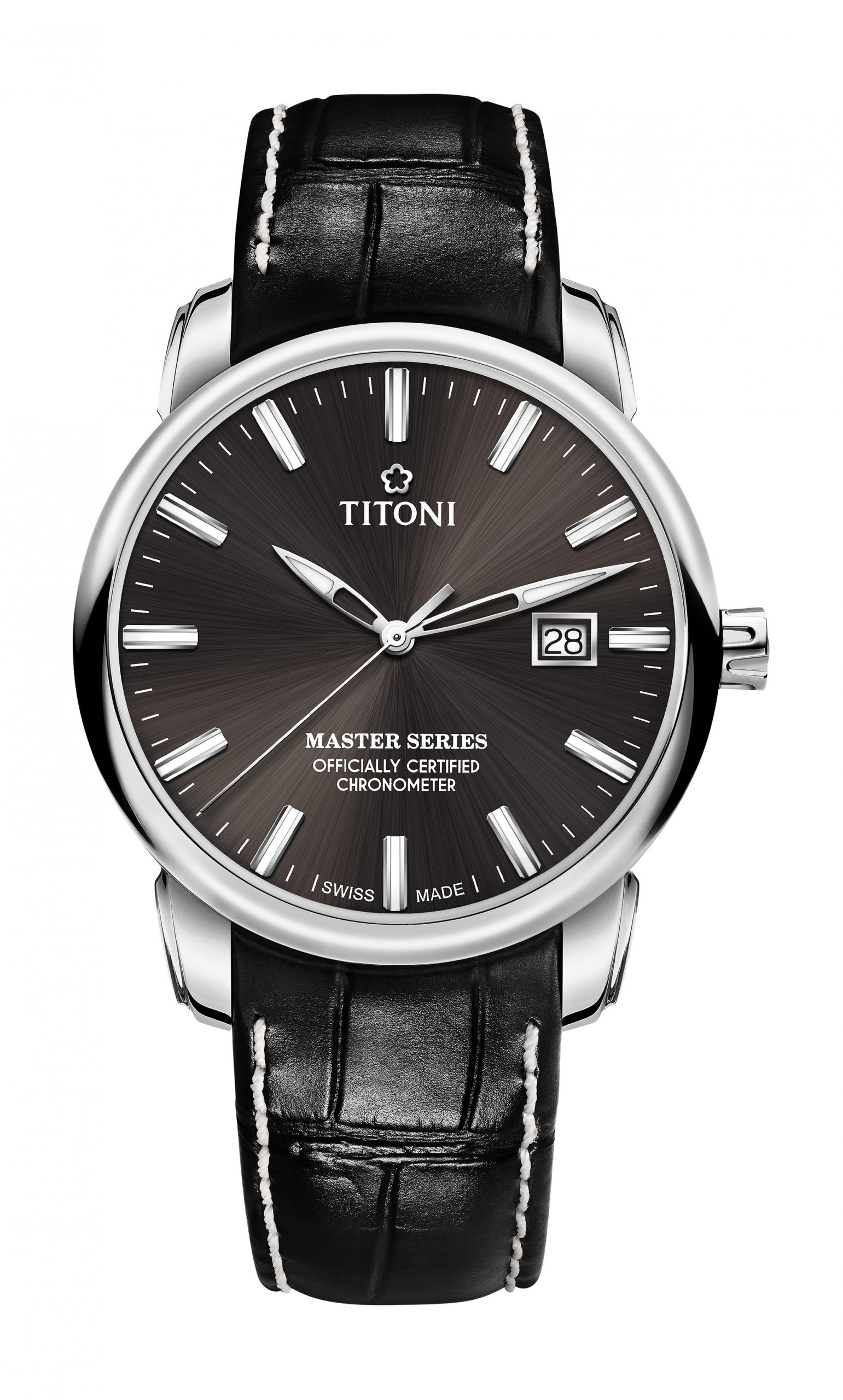 Titoni Master Series luxury timepiece - detailed view