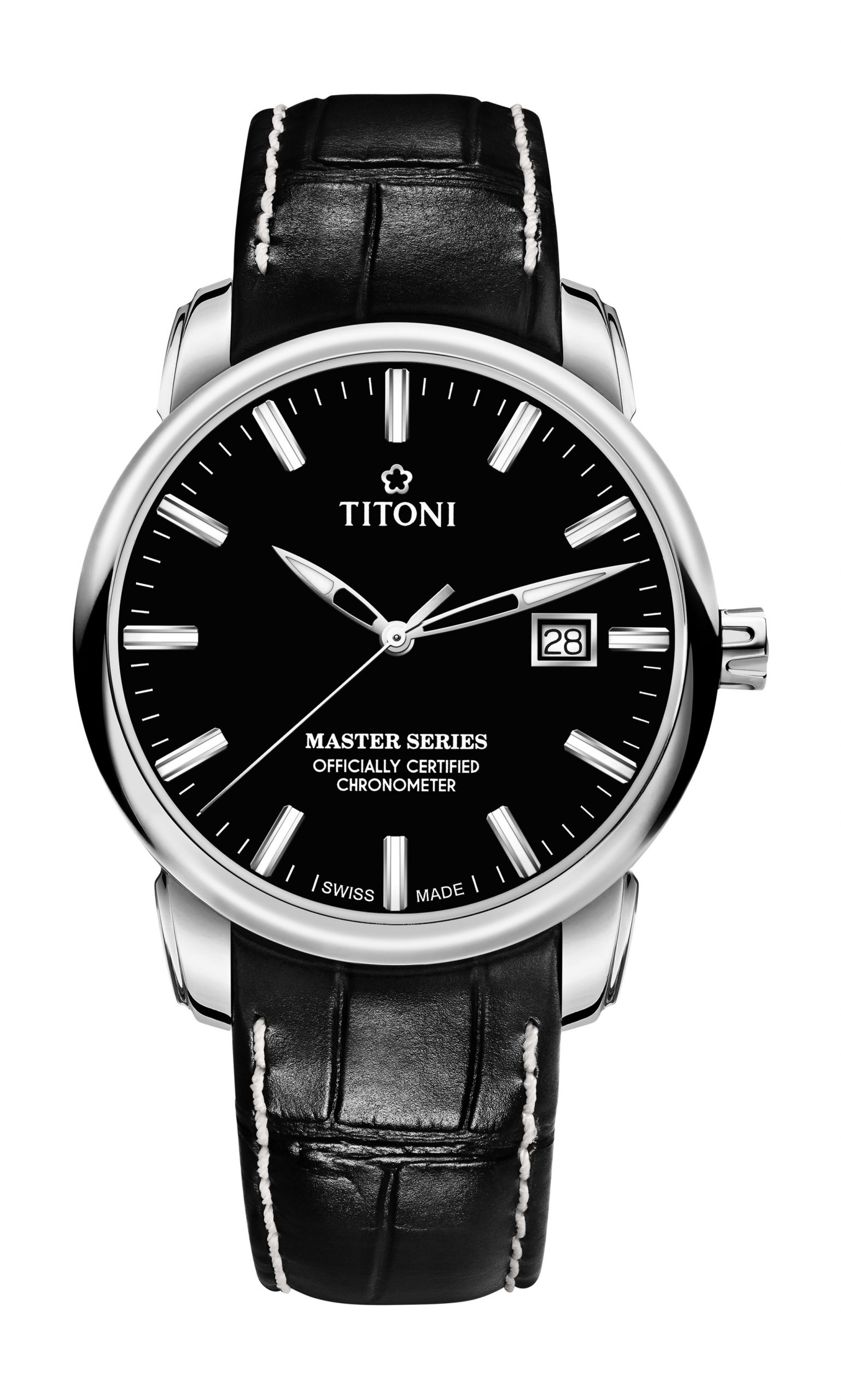 Titoni Master Series luxury timepiece - detailed view
