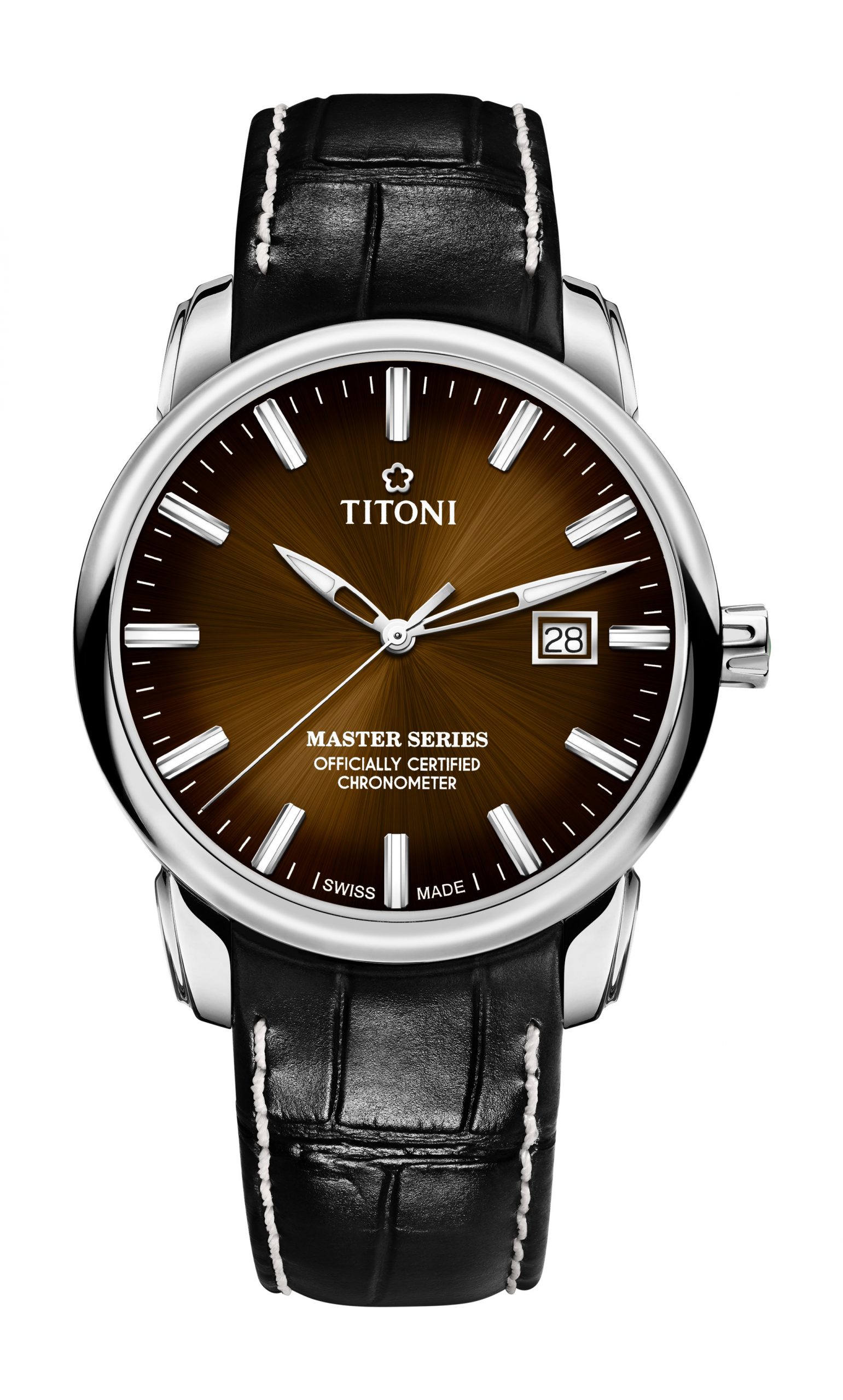 Titoni Master Series luxury timepiece - detailed view