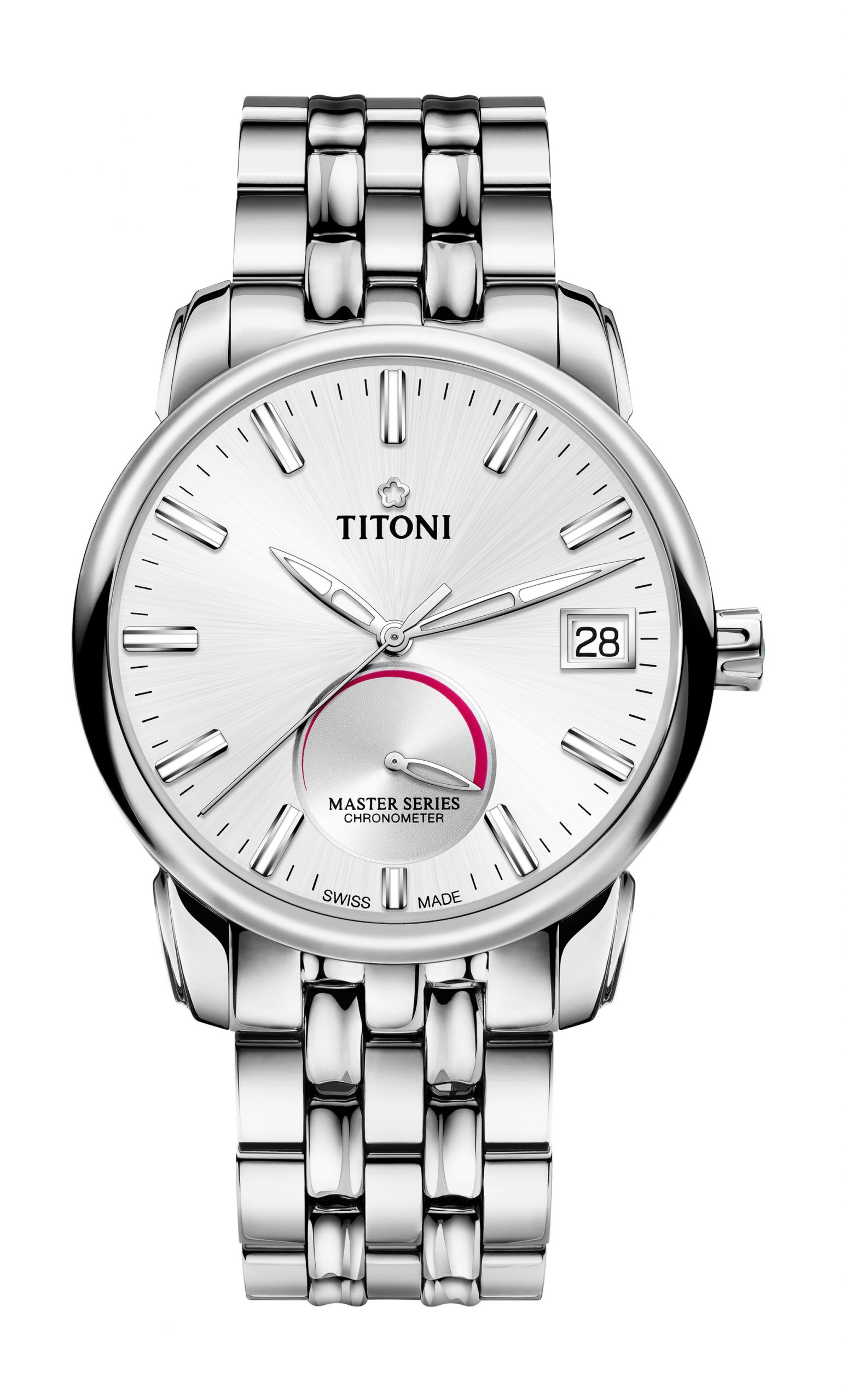 Titoni Master Series luxury timepiece - detailed view