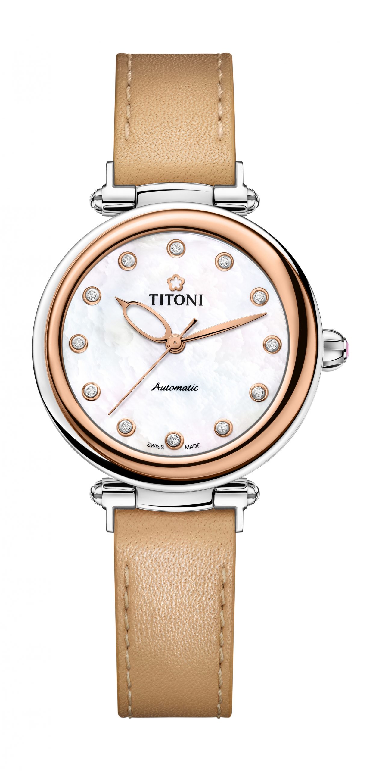 Titoni Miss Lovely luxury timepiece - detailed view