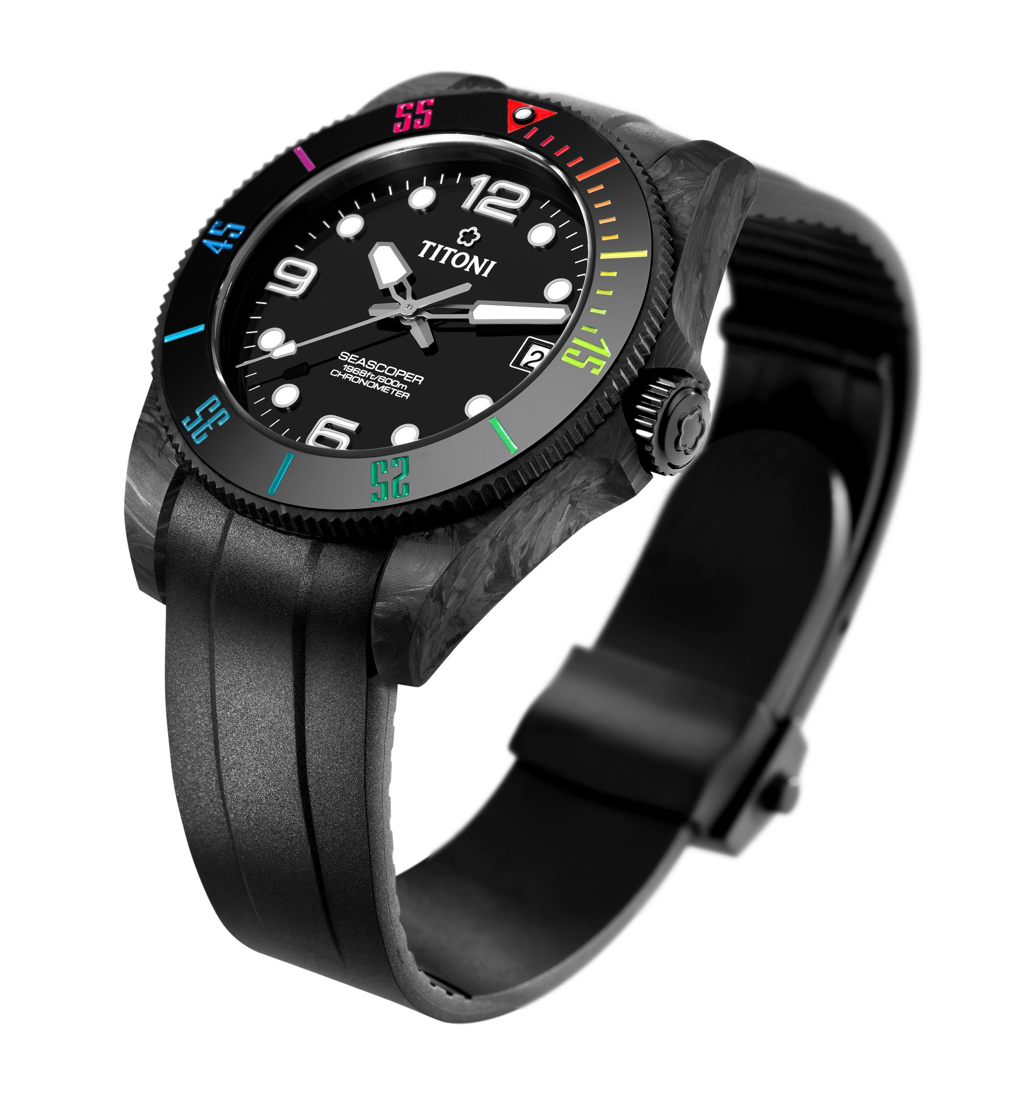 Titoni Seascoper 600 Carbon Tech - View 2