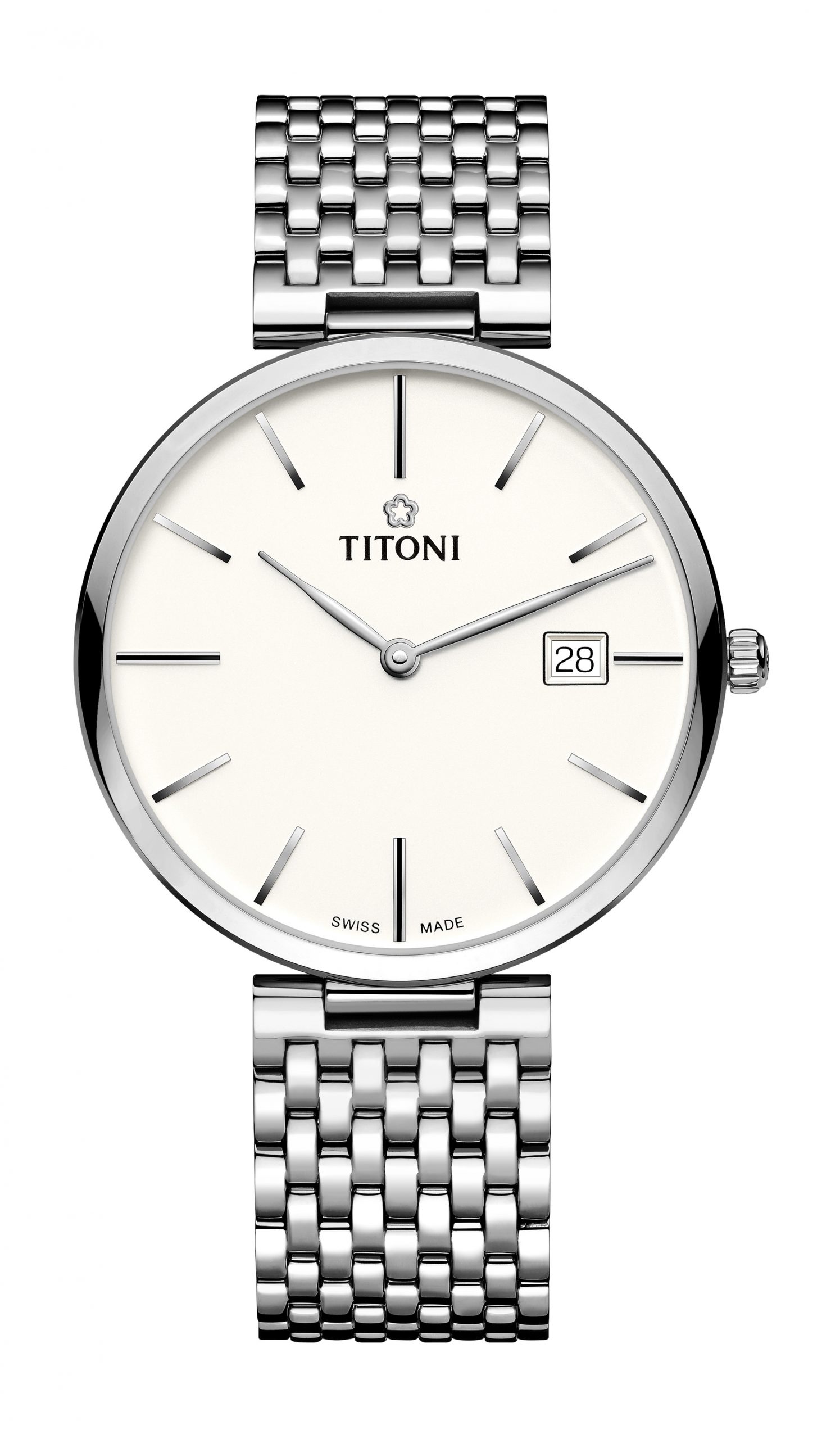 Titoni Slenderline luxury timepiece - detailed view