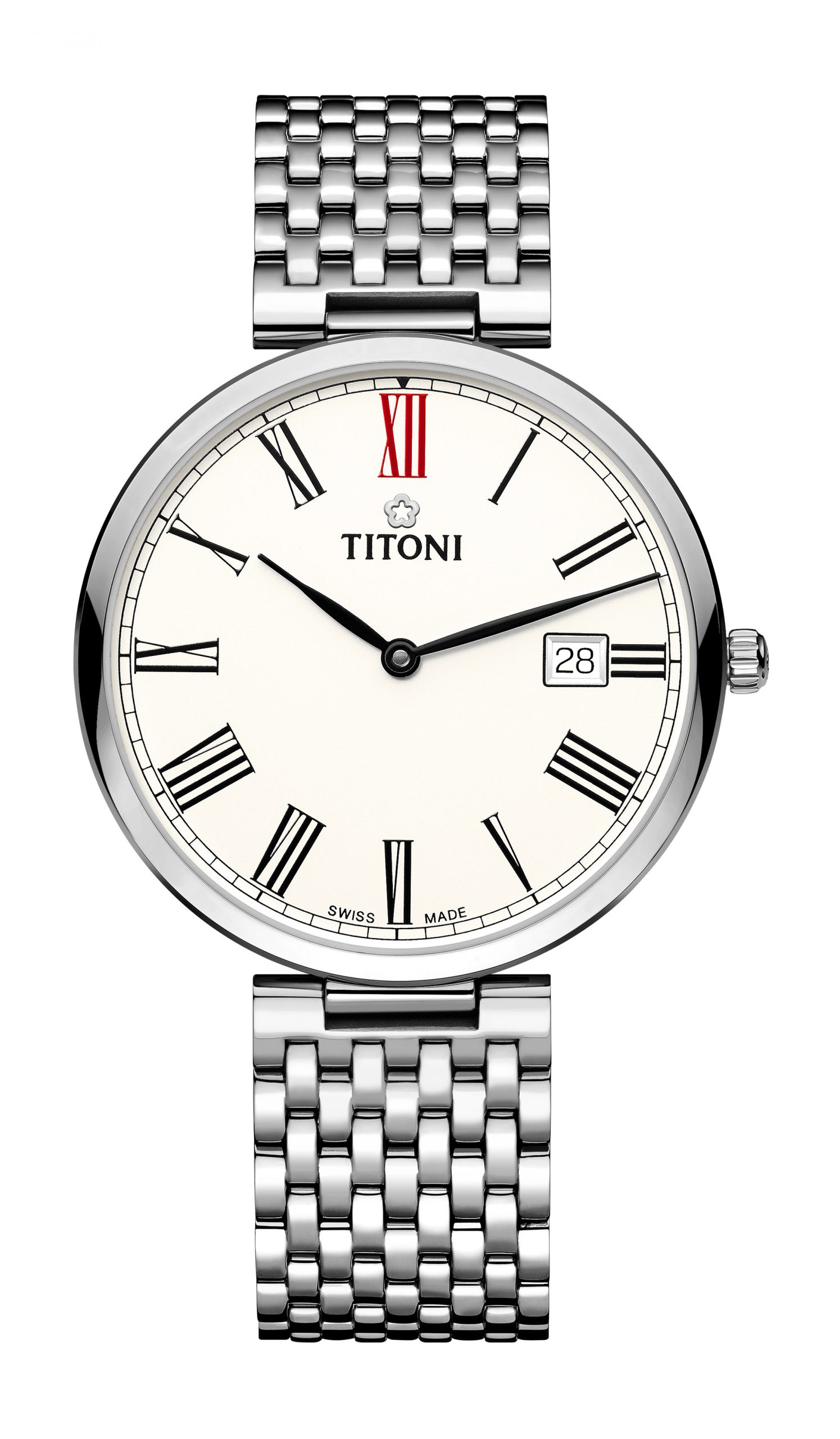 Titoni Slenderline luxury timepiece - detailed view
