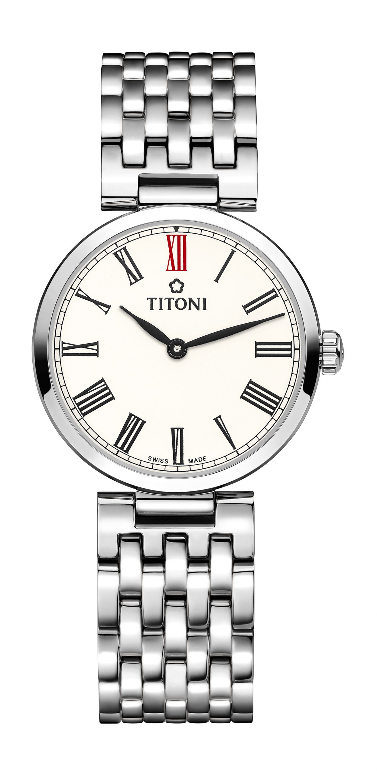 Titoni Slenderline luxury timepiece - detailed view