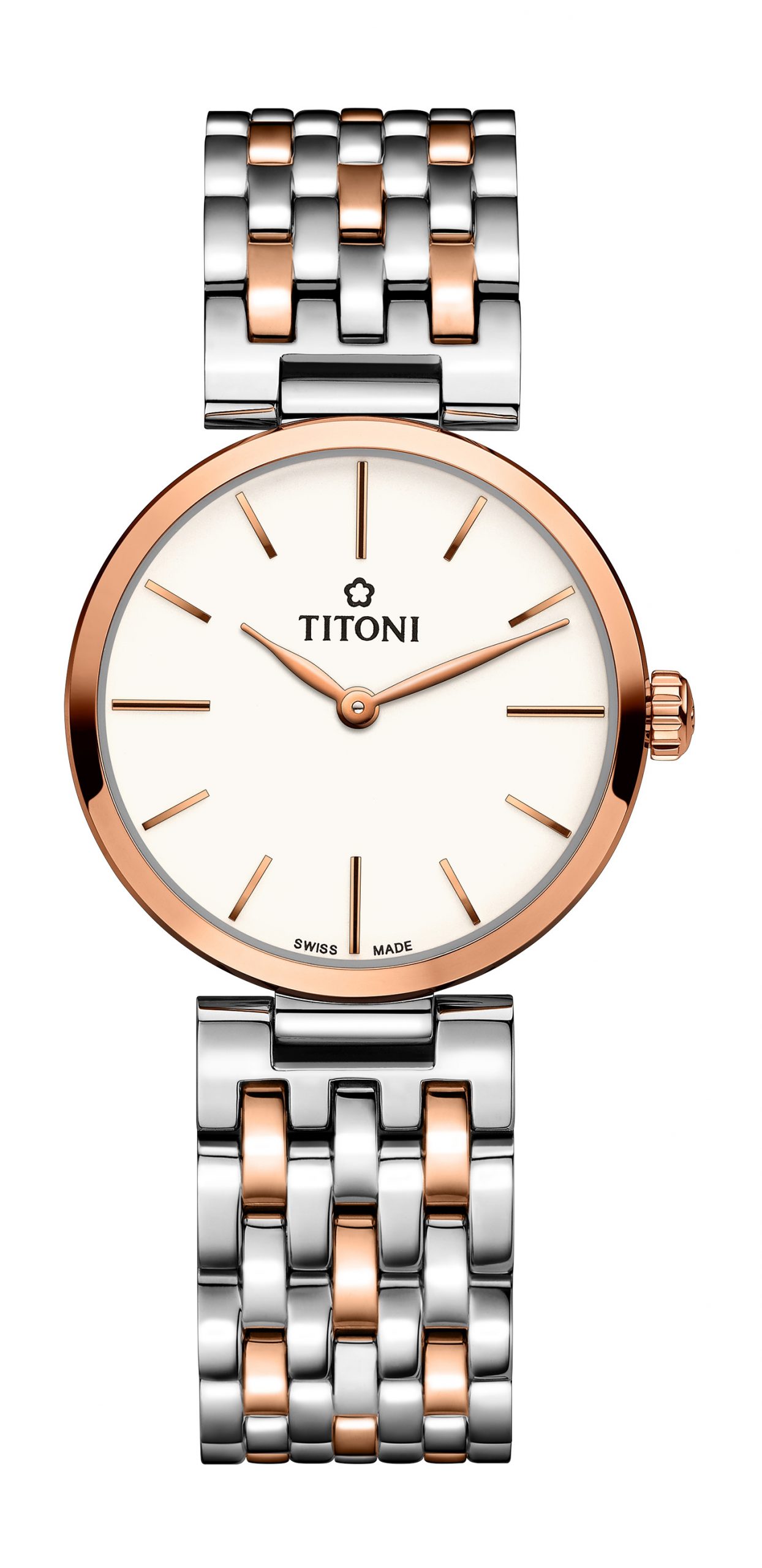 Titoni Slenderline luxury timepiece - detailed view