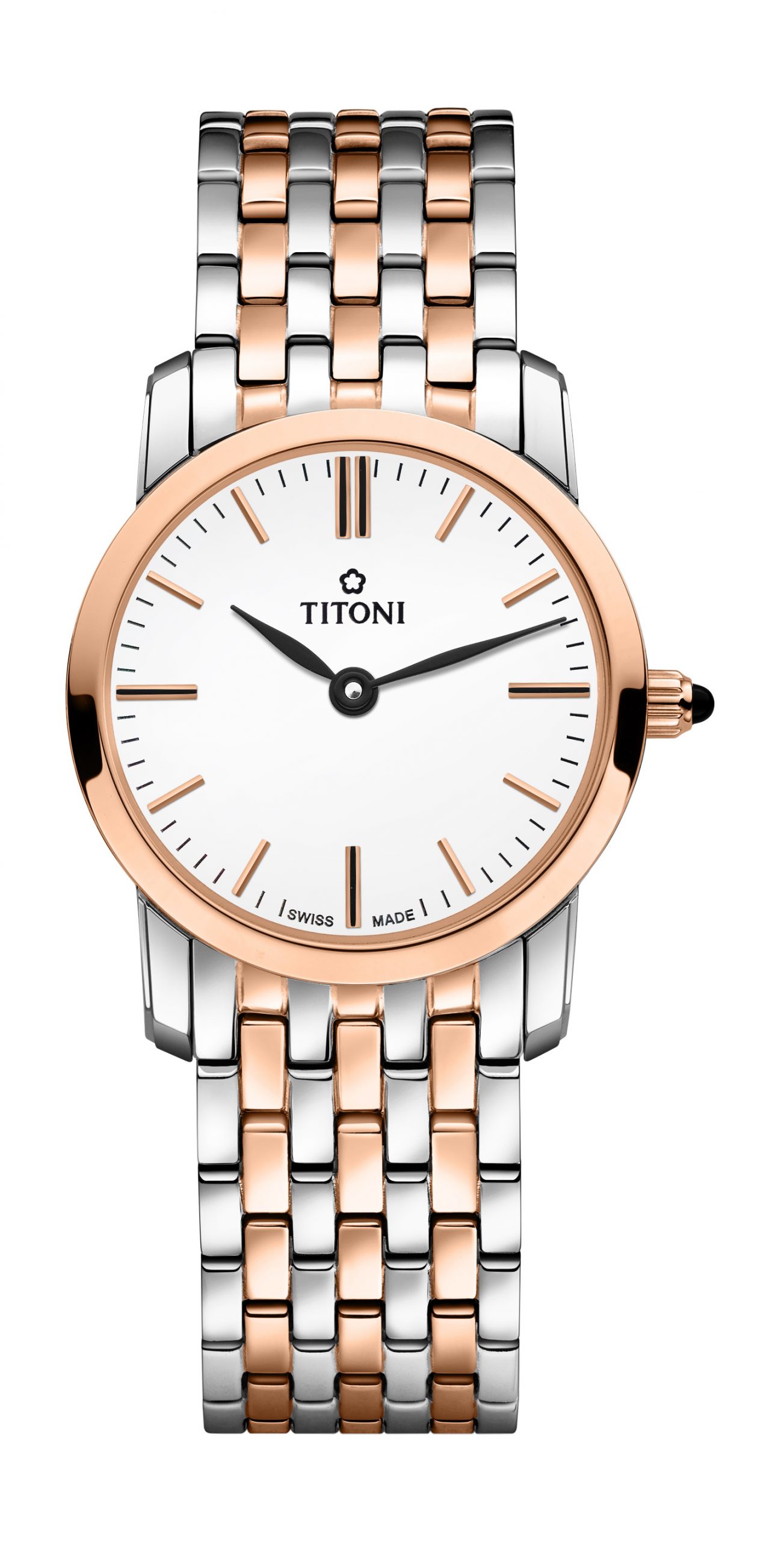 Titoni Slenderline luxury timepiece - detailed view
