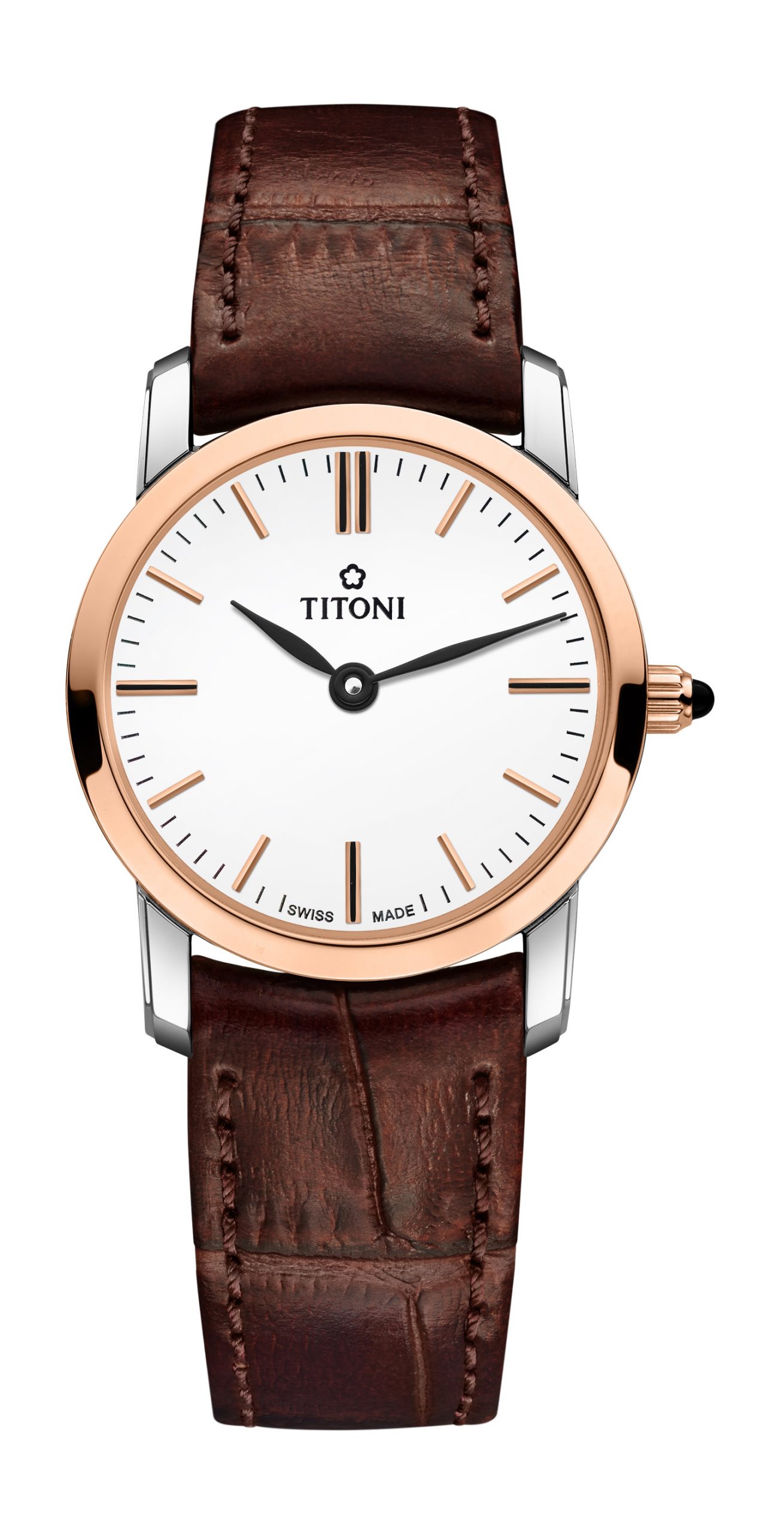 Titoni Slenderline luxury timepiece - detailed view