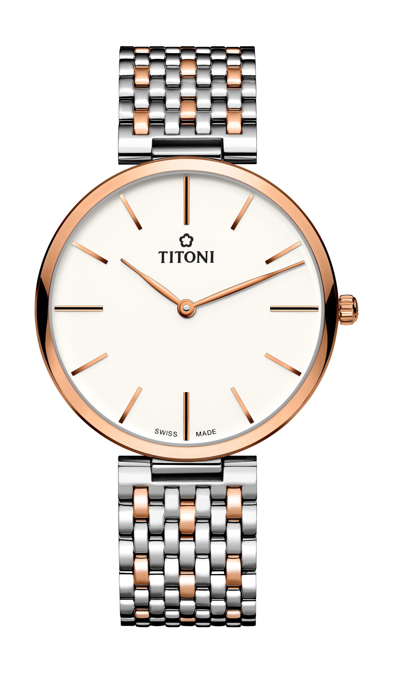 Titoni Slenderline luxury timepiece - detailed view
