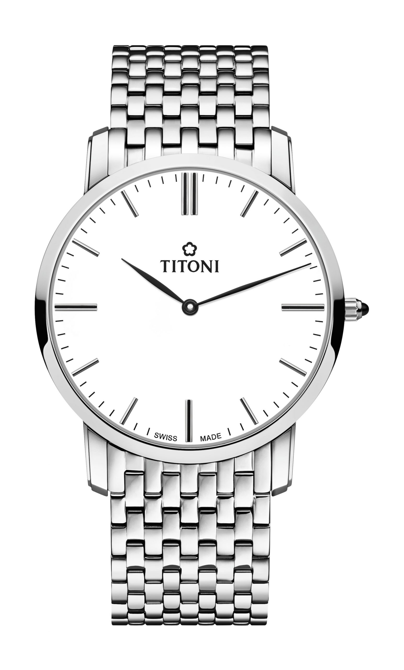 Titoni Slenderline luxury timepiece - detailed view