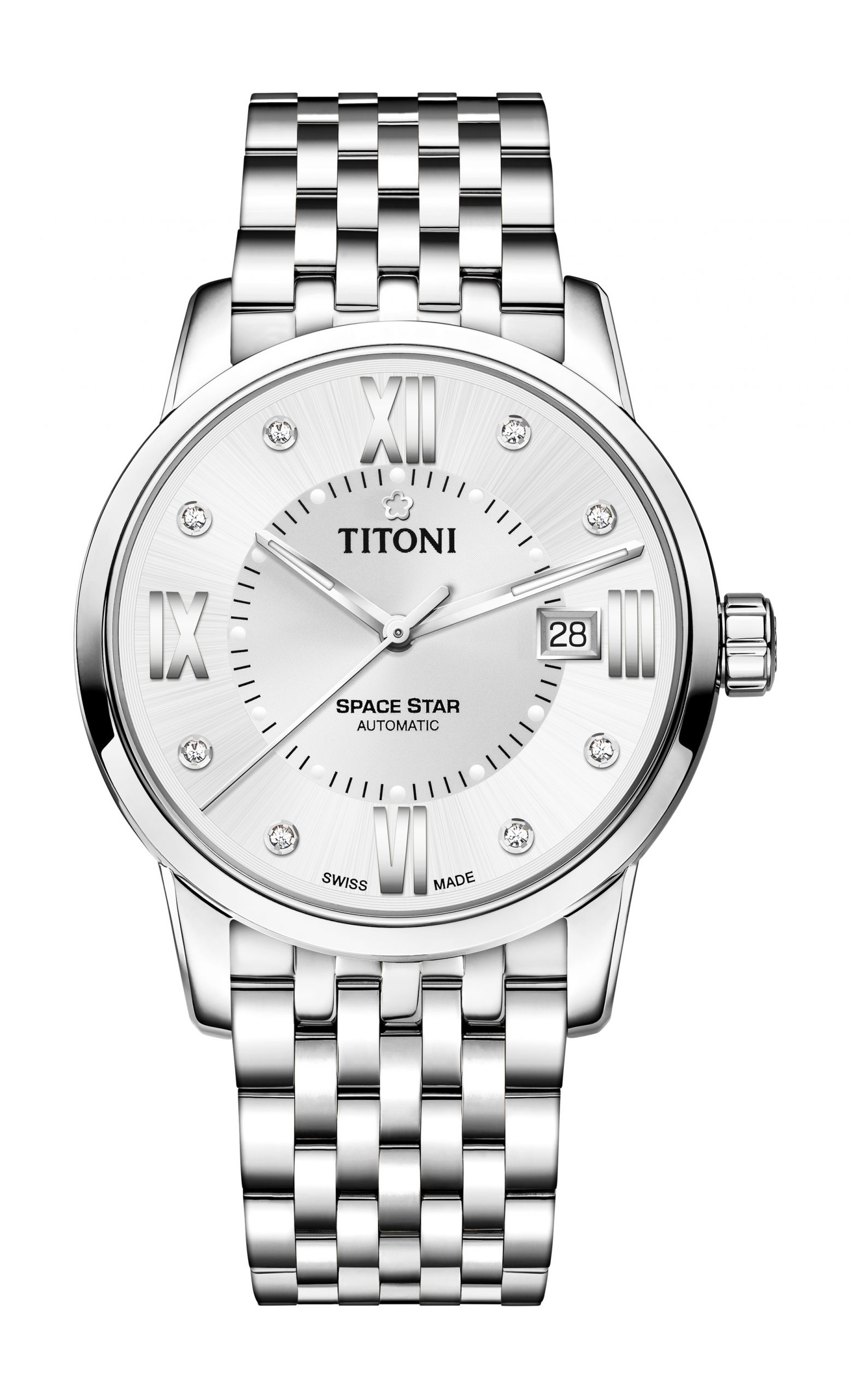 Titoni Space Star luxury timepiece - detailed view