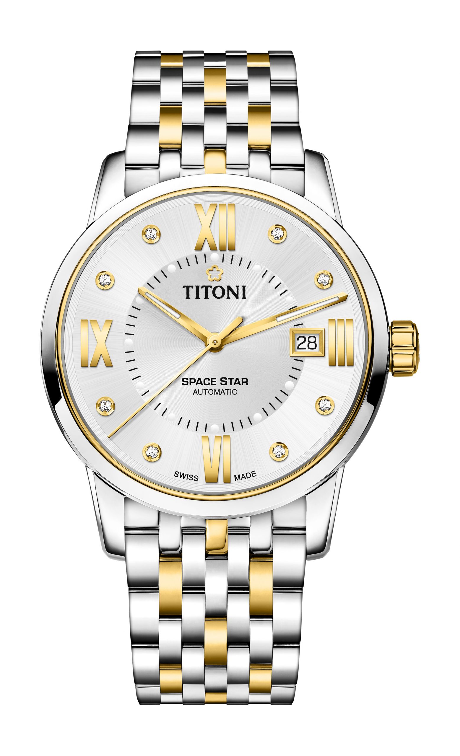 Titoni Space Star luxury timepiece - detailed view