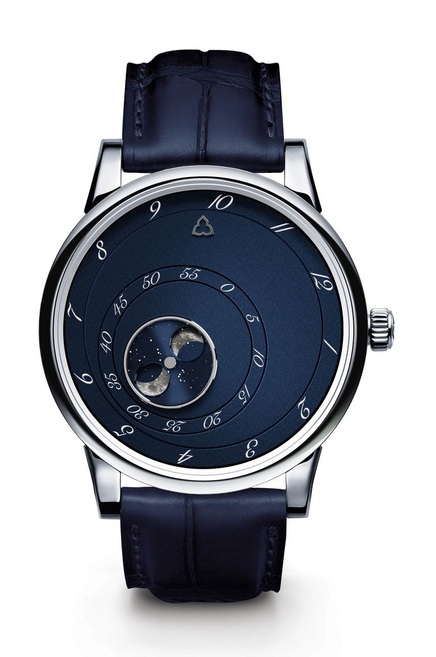 Trilobe Les Matinaux L’Heure Exquise Bleue watch