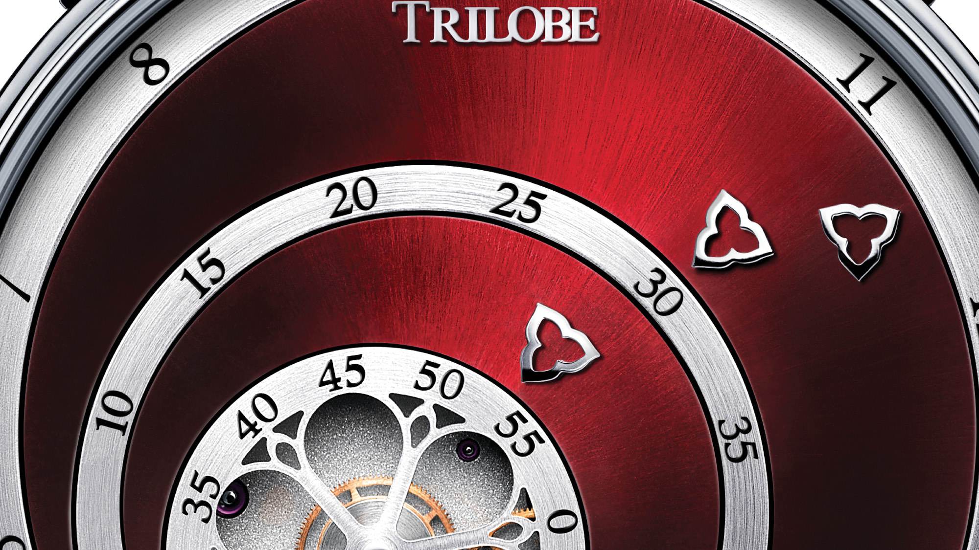 Trilobe Les Matinaux Sunray Carmine - View 3