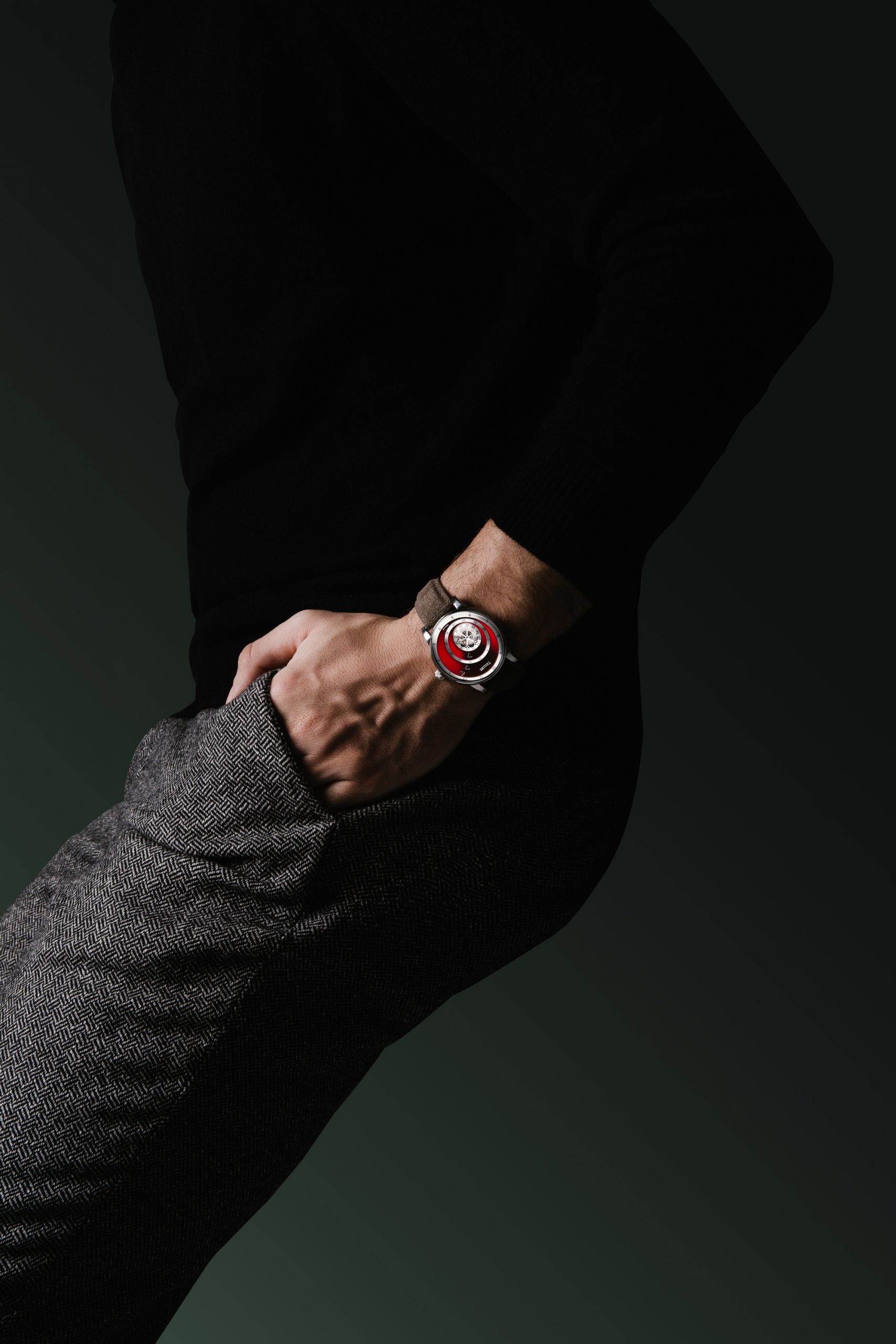 Trilobe Les Matinaux Sunray Carmine - View 3