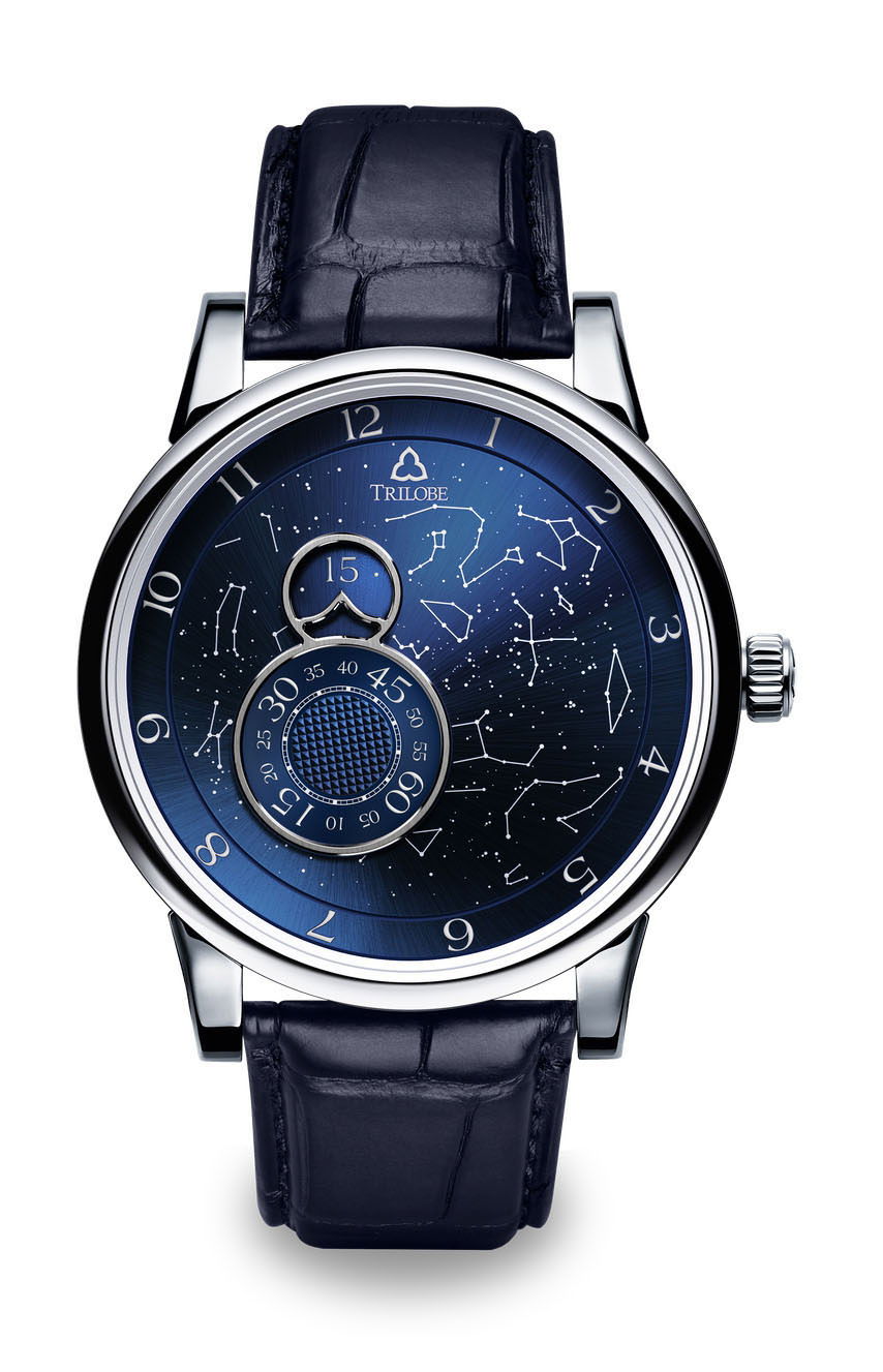 Trilobe Nuit Fantastique Secret luxury timepiece - detailed view