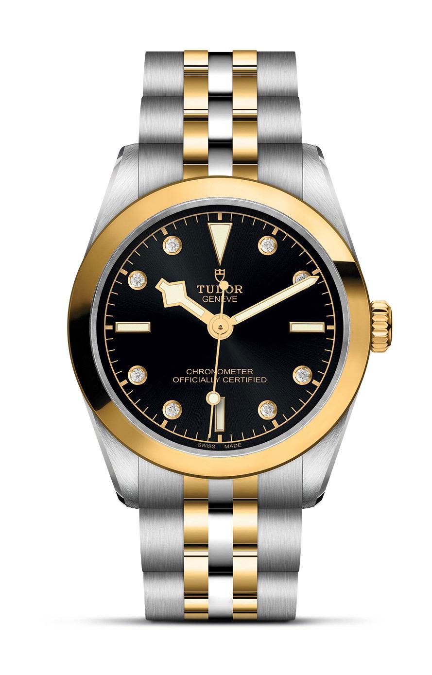 TUDOR Black Bay 31 S&G luxury timepiece - detailed view