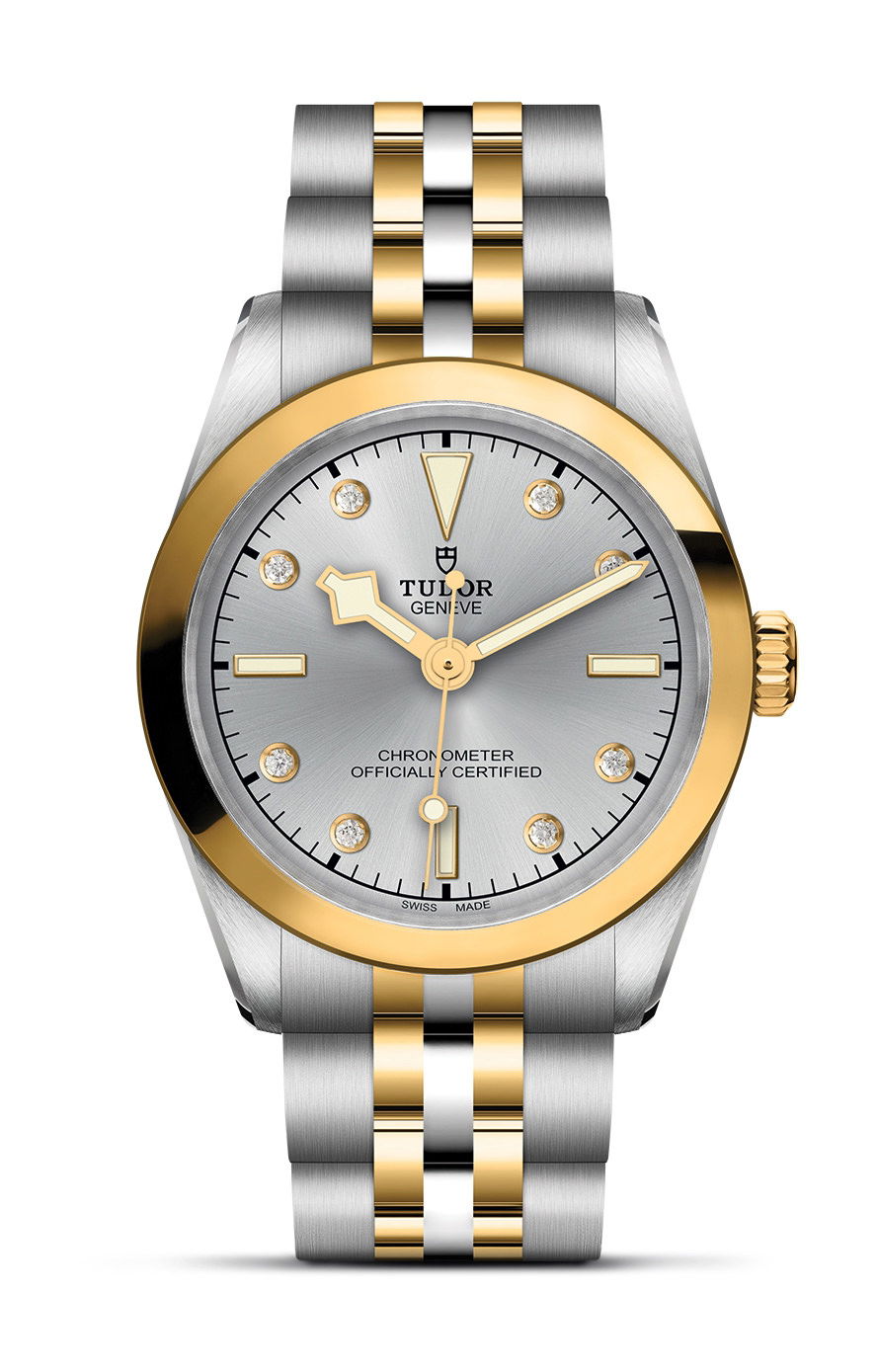 TUDOR Black Bay 31 S&G luxury timepiece - detailed view