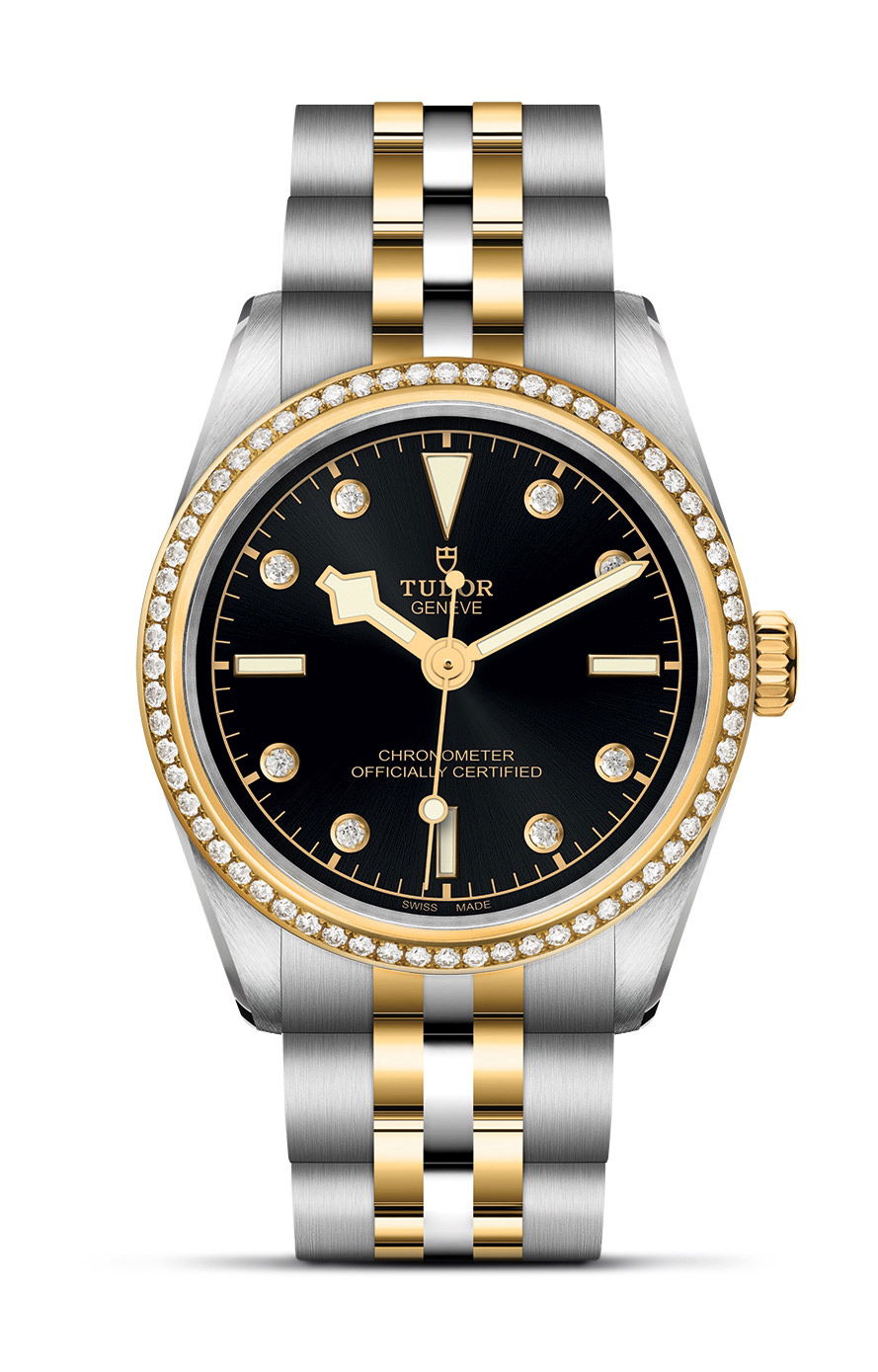 TUDOR Black Bay 31 S&G luxury timepiece - detailed view