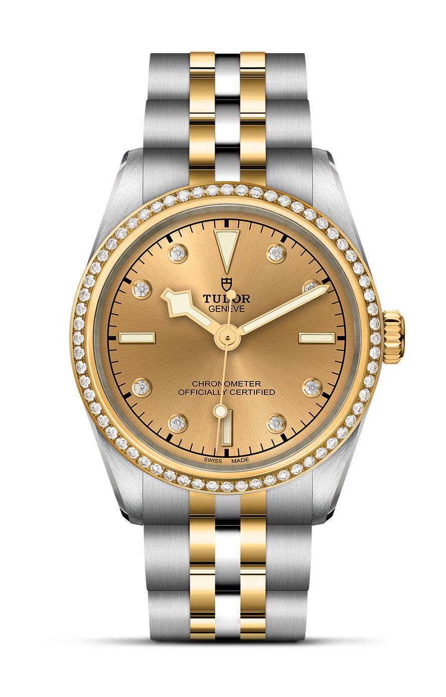 TUDOR Black Bay 31 S&G luxury timepiece - detailed view