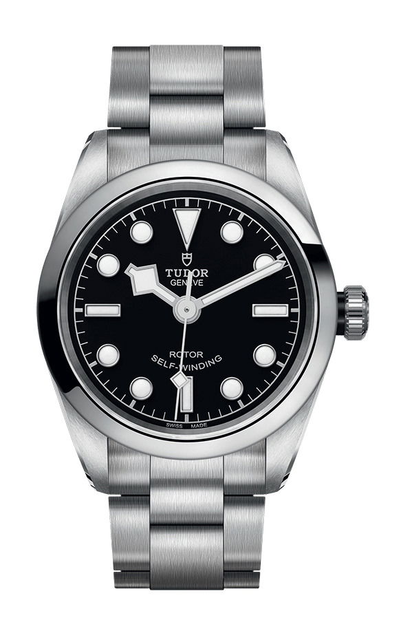 TUDOR Black Bay 32 luxury timepiece - detailed view