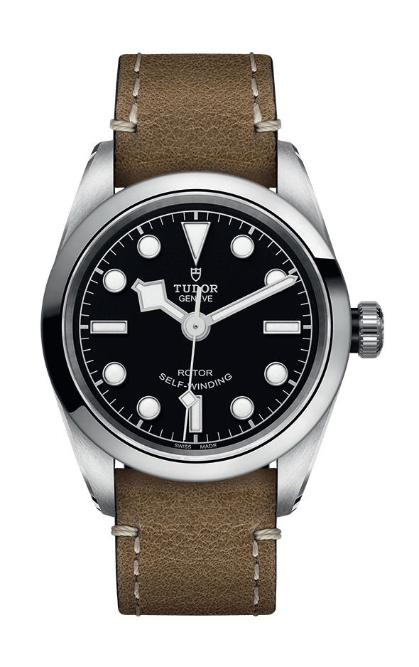 TUDOR Black Bay 32 luxury timepiece - detailed view