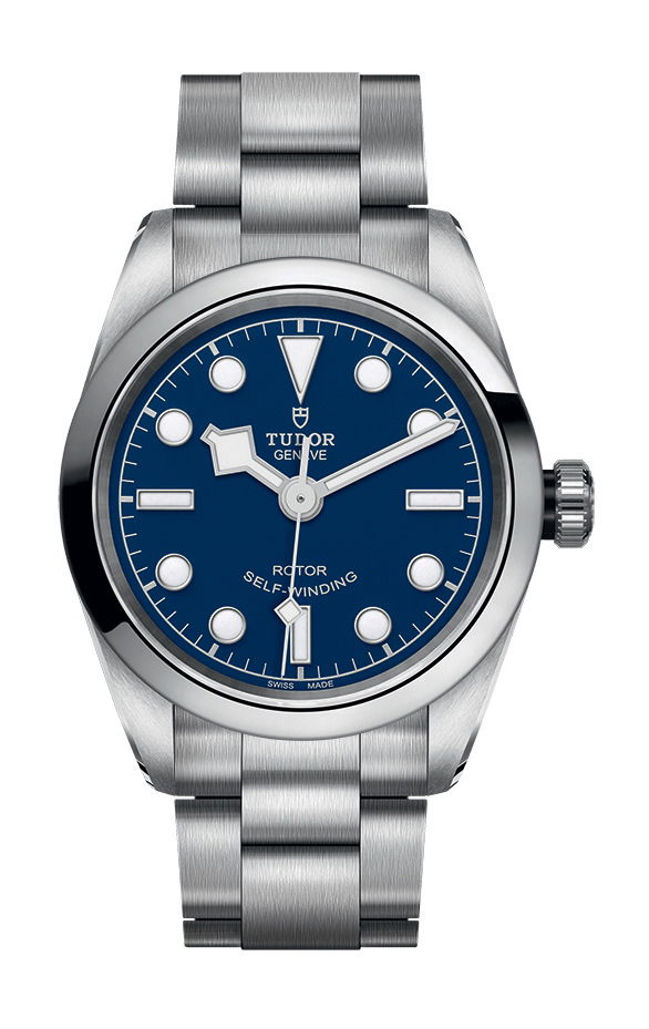 TUDOR Black Bay 32 luxury timepiece - detailed view