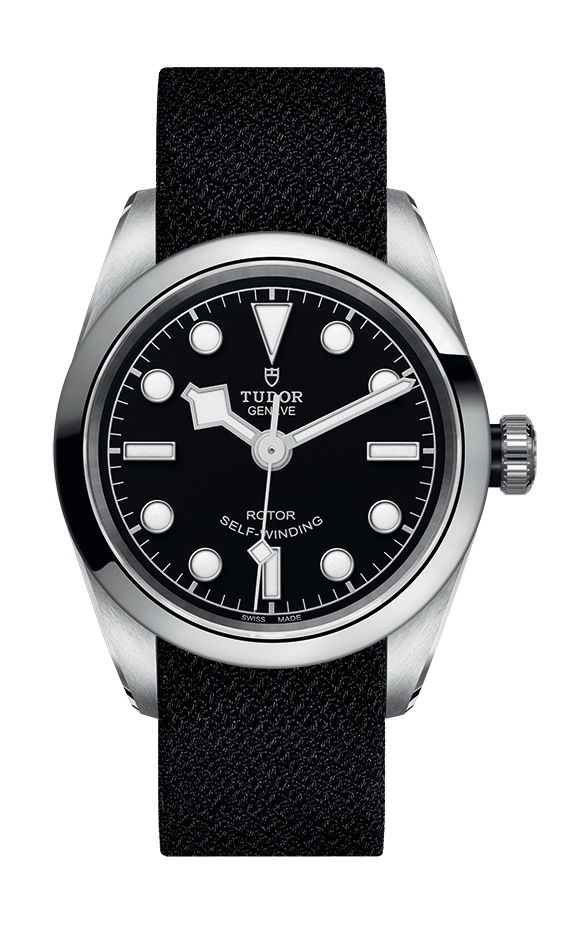 TUDOR Black Bay 32 luxury timepiece - detailed view