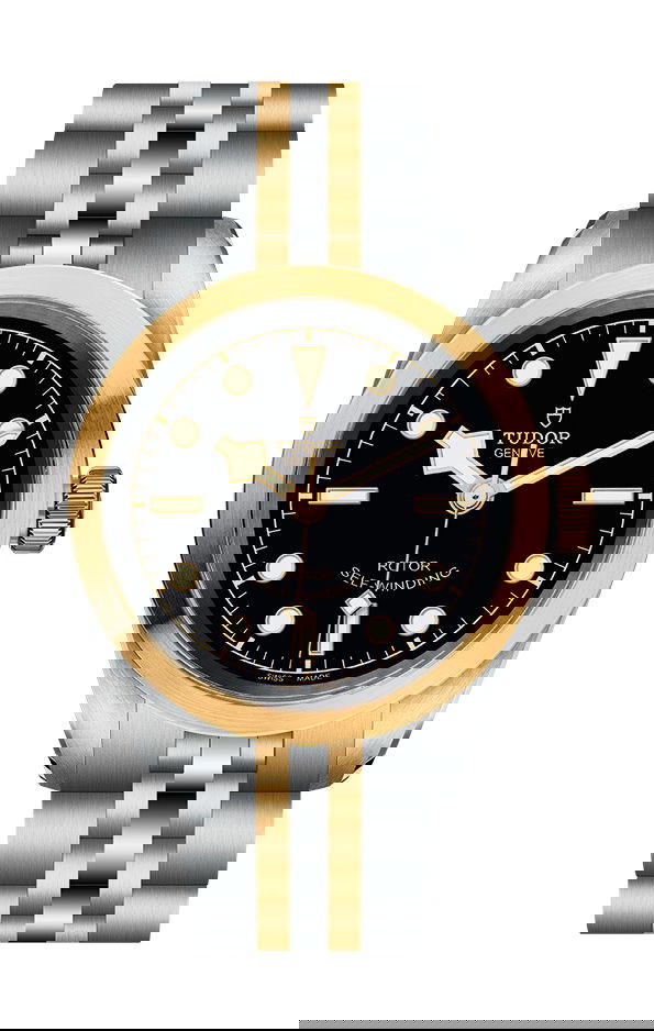 TUDOR Black Bay 32 S&G luxury timepiece - detailed view