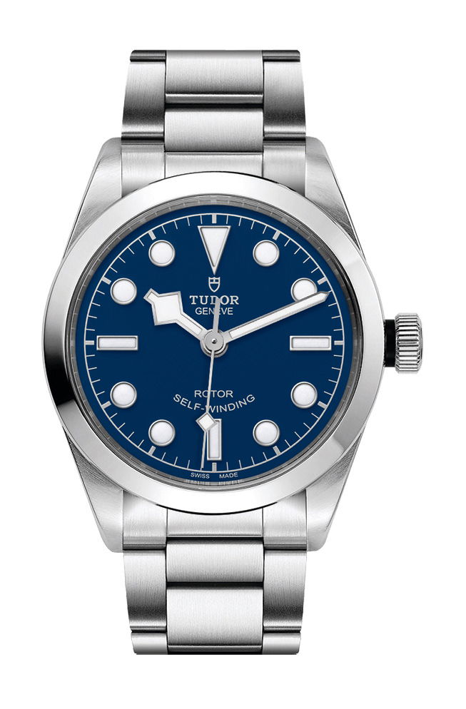 TUDOR Black Bay 36 luxury timepiece - detailed view