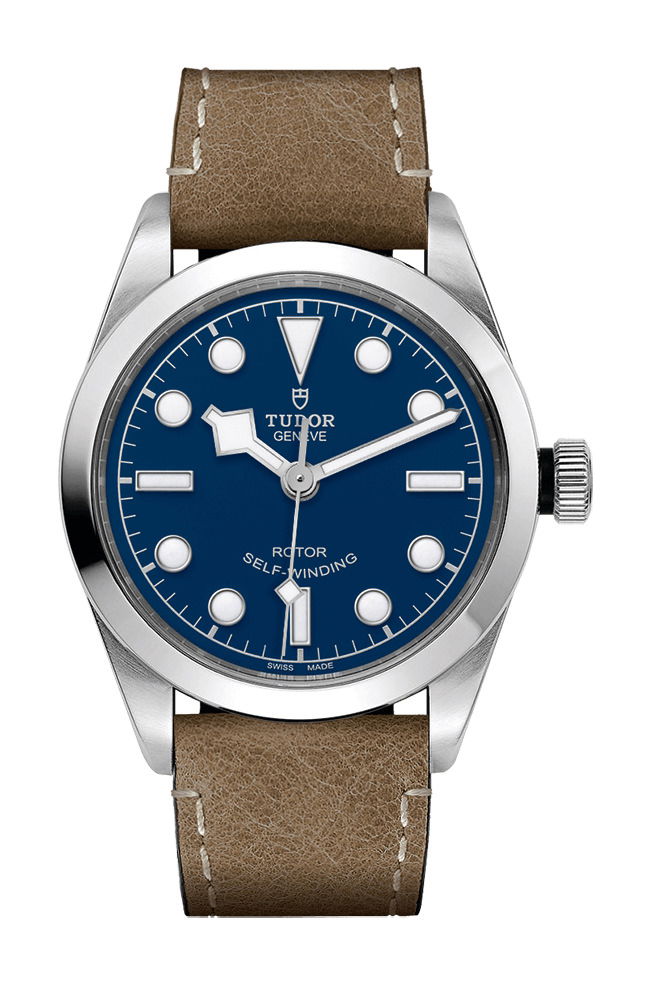 TUDOR Black Bay 36 luxury timepiece - detailed view