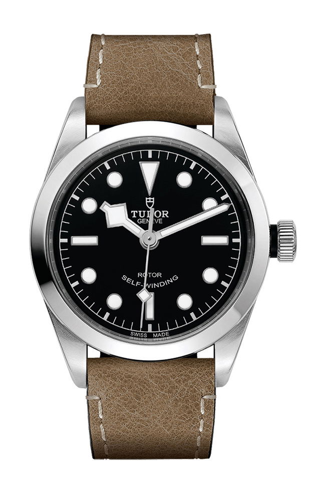 TUDOR Black Bay 36 luxury timepiece - detailed view