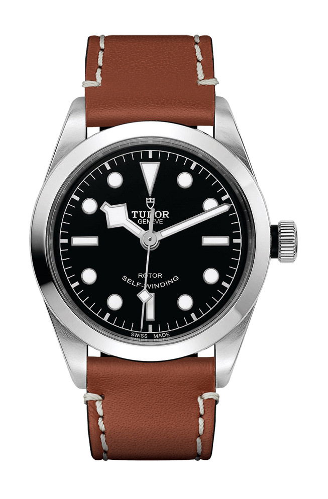 TUDOR Black Bay 36 luxury timepiece - detailed view