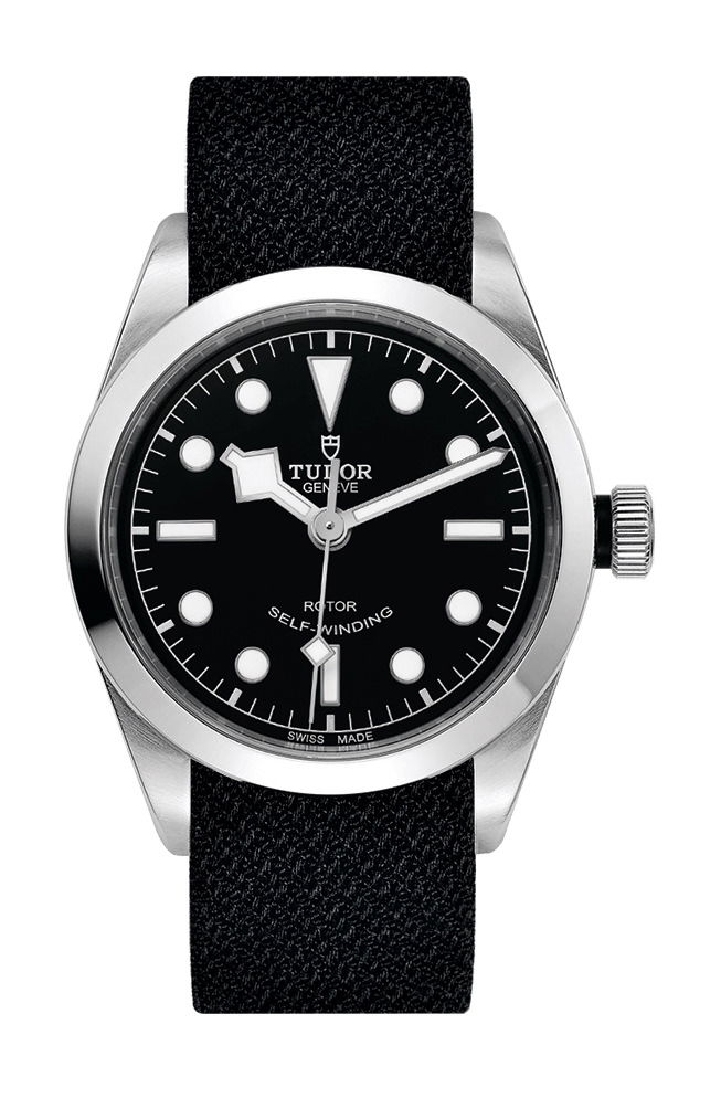 TUDOR Black Bay 36 luxury timepiece - detailed view