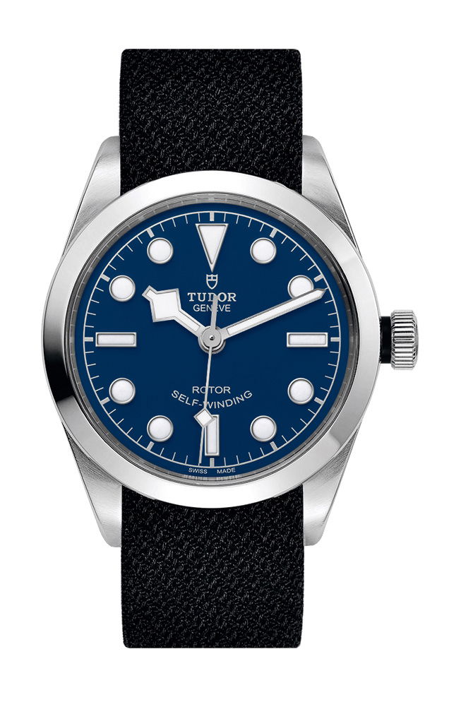 TUDOR Black Bay 36 luxury timepiece - detailed view