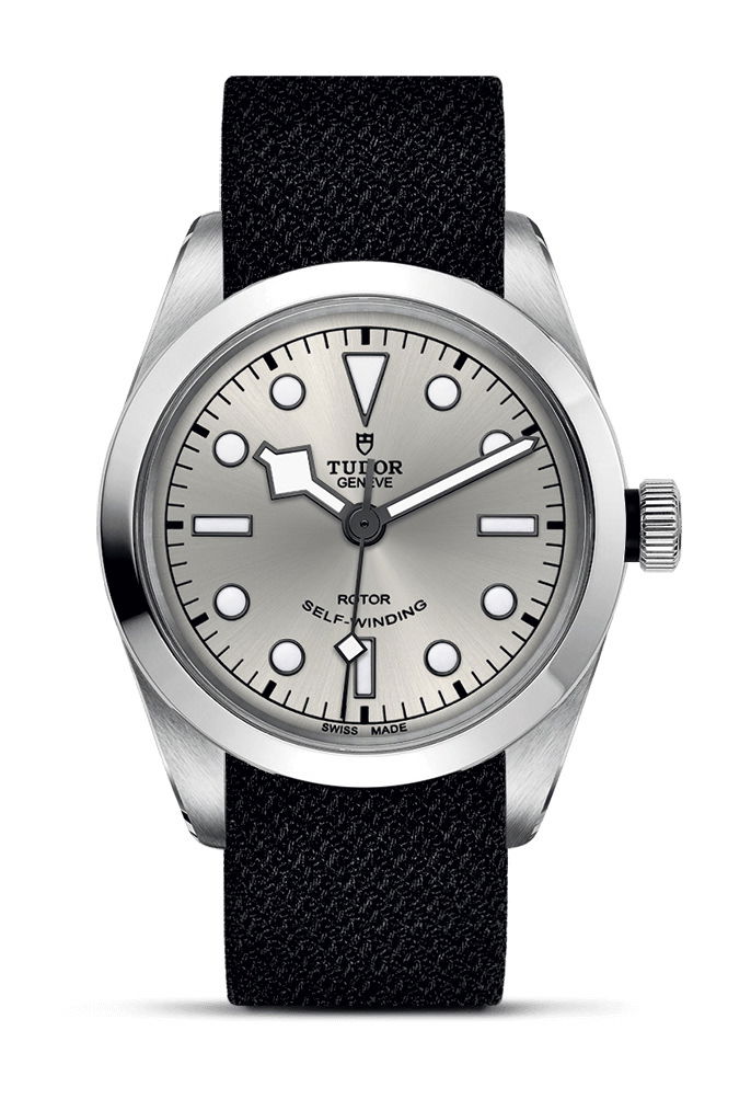 TUDOR Black Bay 36 luxury timepiece - detailed view