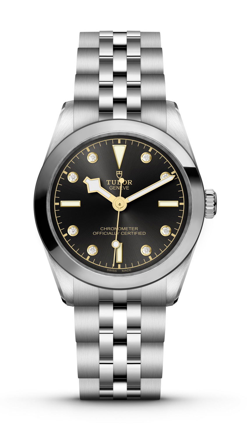 TUDOR Black Bay 36 luxury timepiece - detailed view