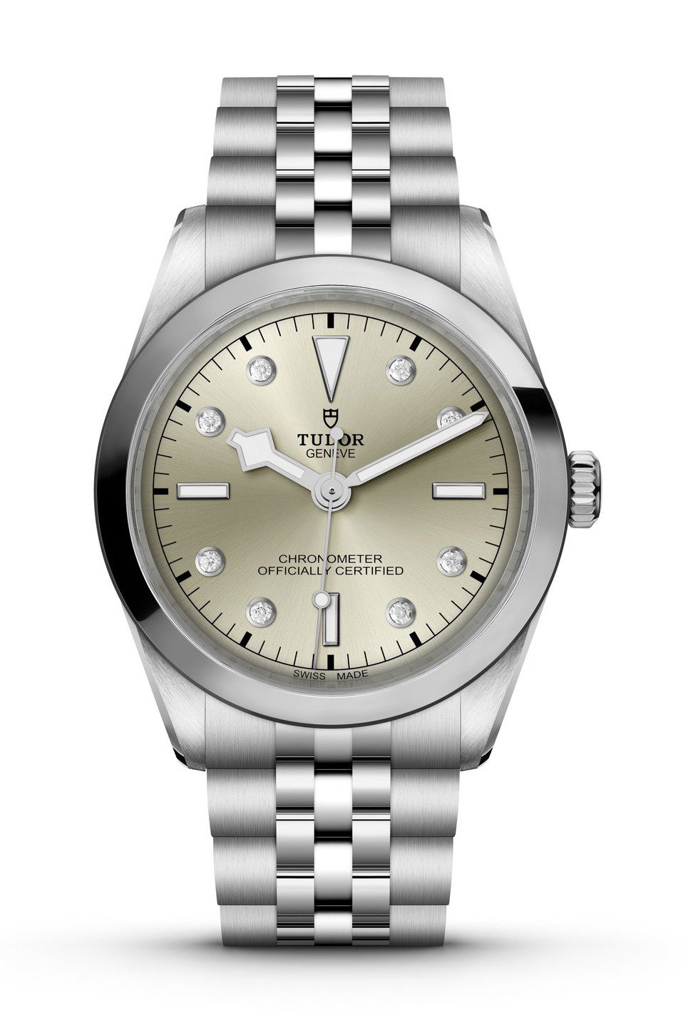 TUDOR Black Bay 36 luxury timepiece - detailed view