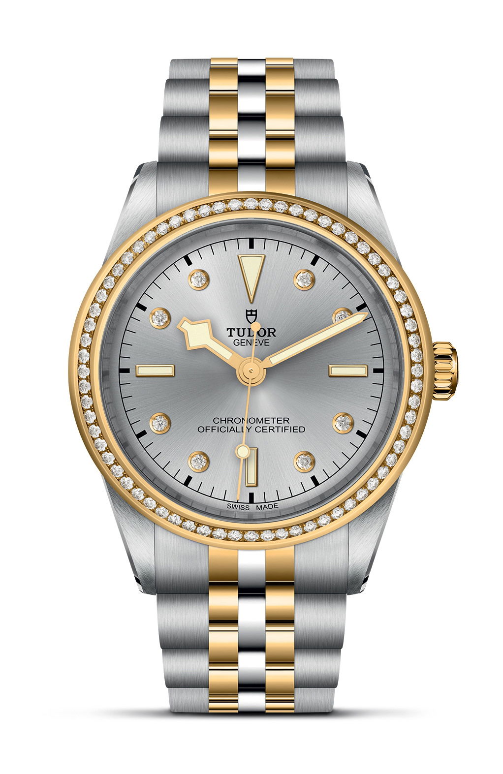 TUDOR Black Bay 39 S&G luxury timepiece - detailed view