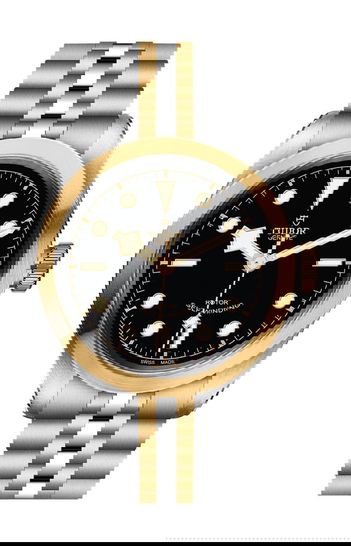 TUDOR Black  Bay 41 S&G luxury timepiece - detailed view