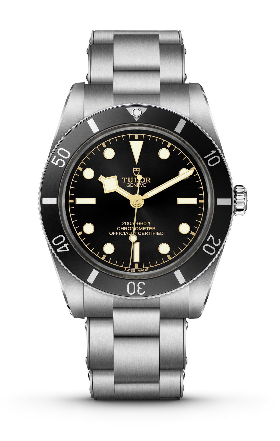 TUDOR Black Bay 54 luxury timepiece - detailed view