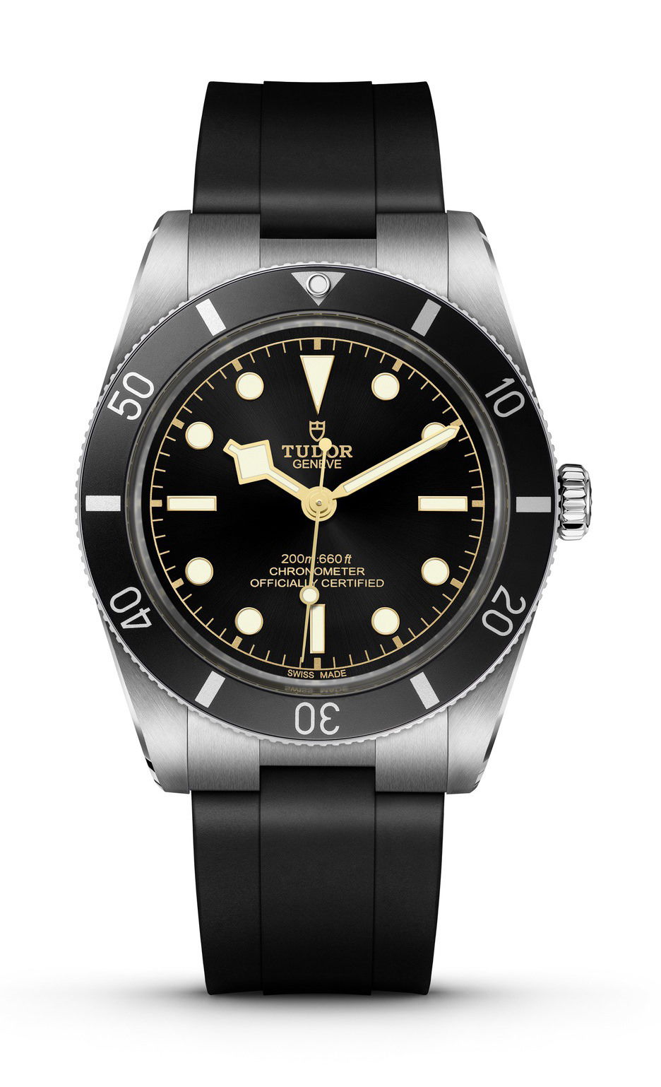 TUDOR Black Bay 54 luxury timepiece - detailed view