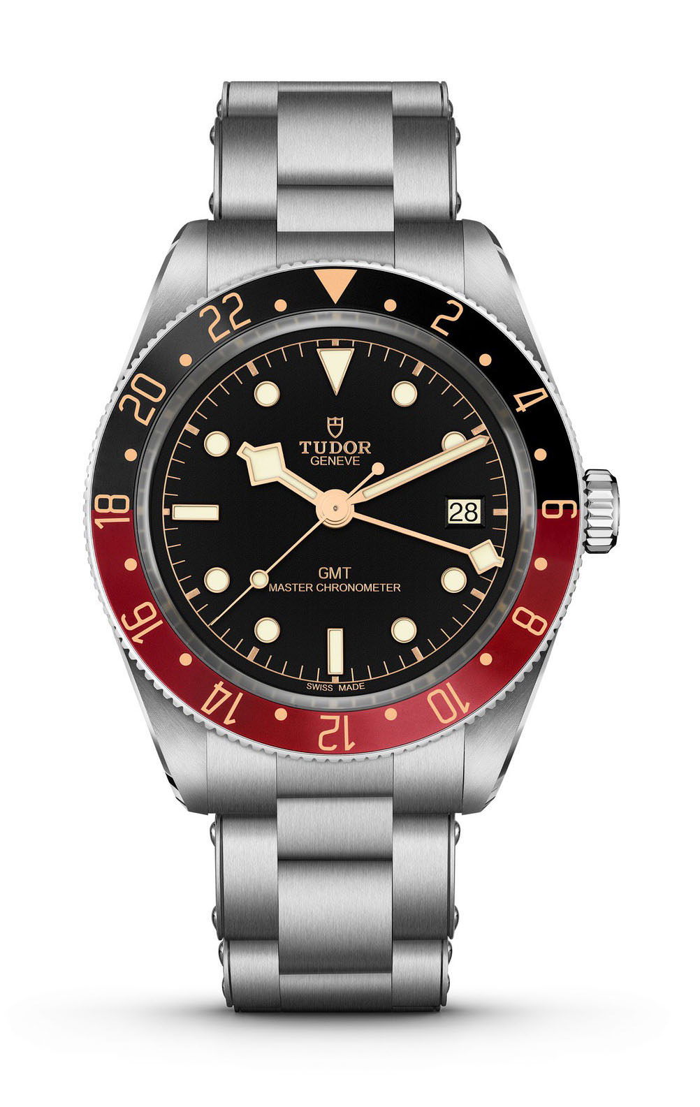 TUDOR Black Bay 58 GMT luxury timepiece - detailed view