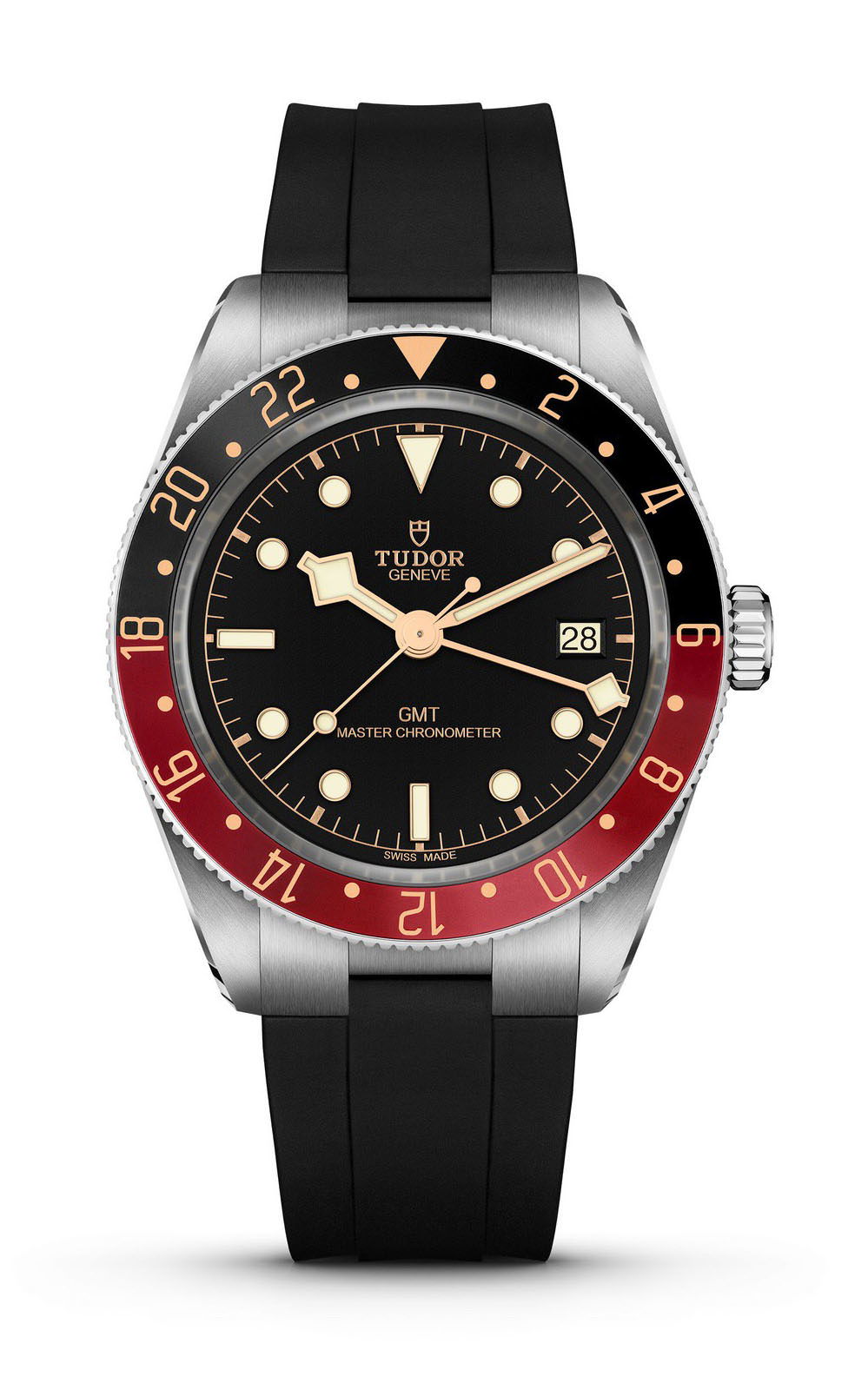 TUDOR Black Bay 58 GMT luxury timepiece - detailed view